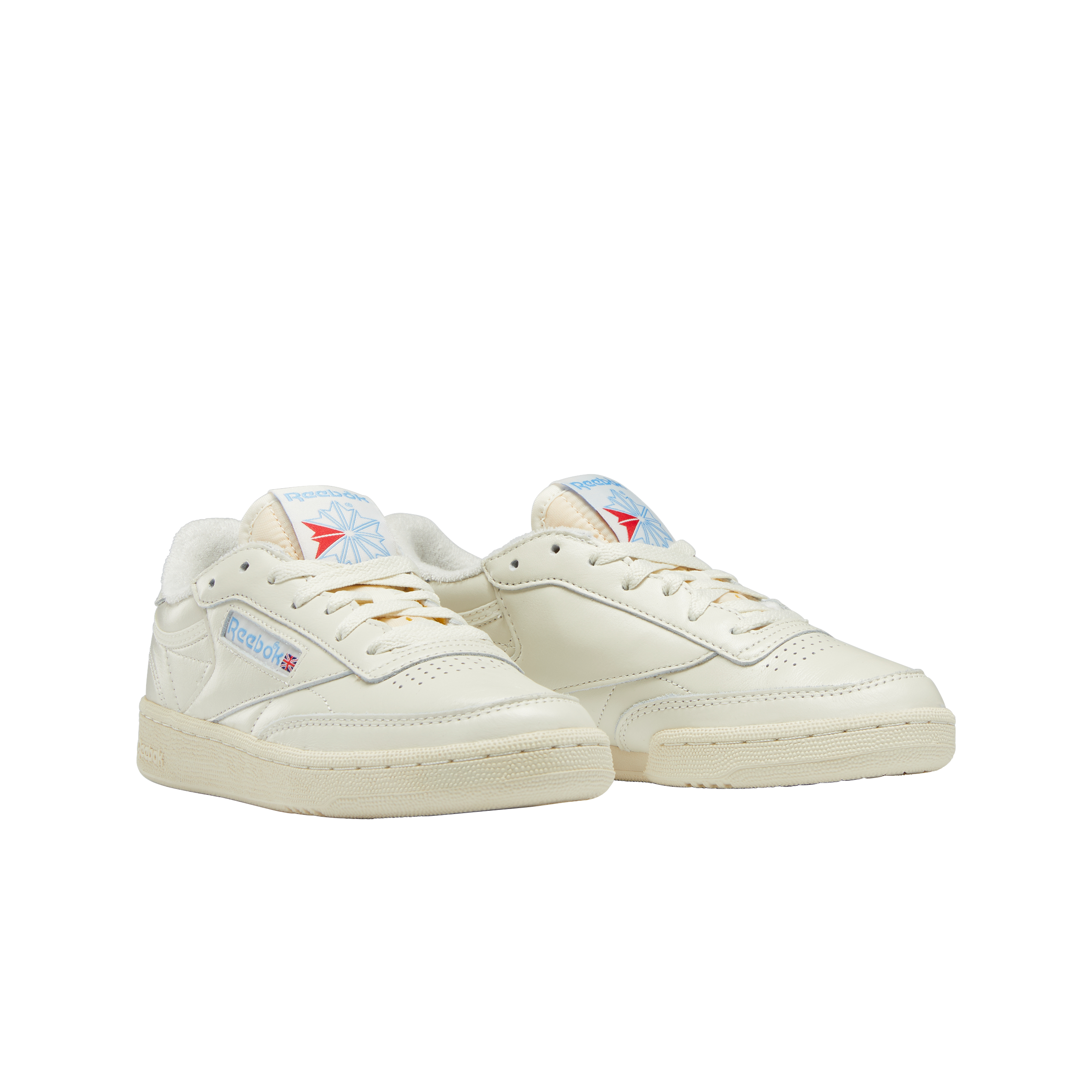 Reebok Club C 85 Vintage "Chalk/Alabaster/Sky Blue" Women's Shoe - CHALK/ALABASTER/SKY BLUE Thumbnail View 3