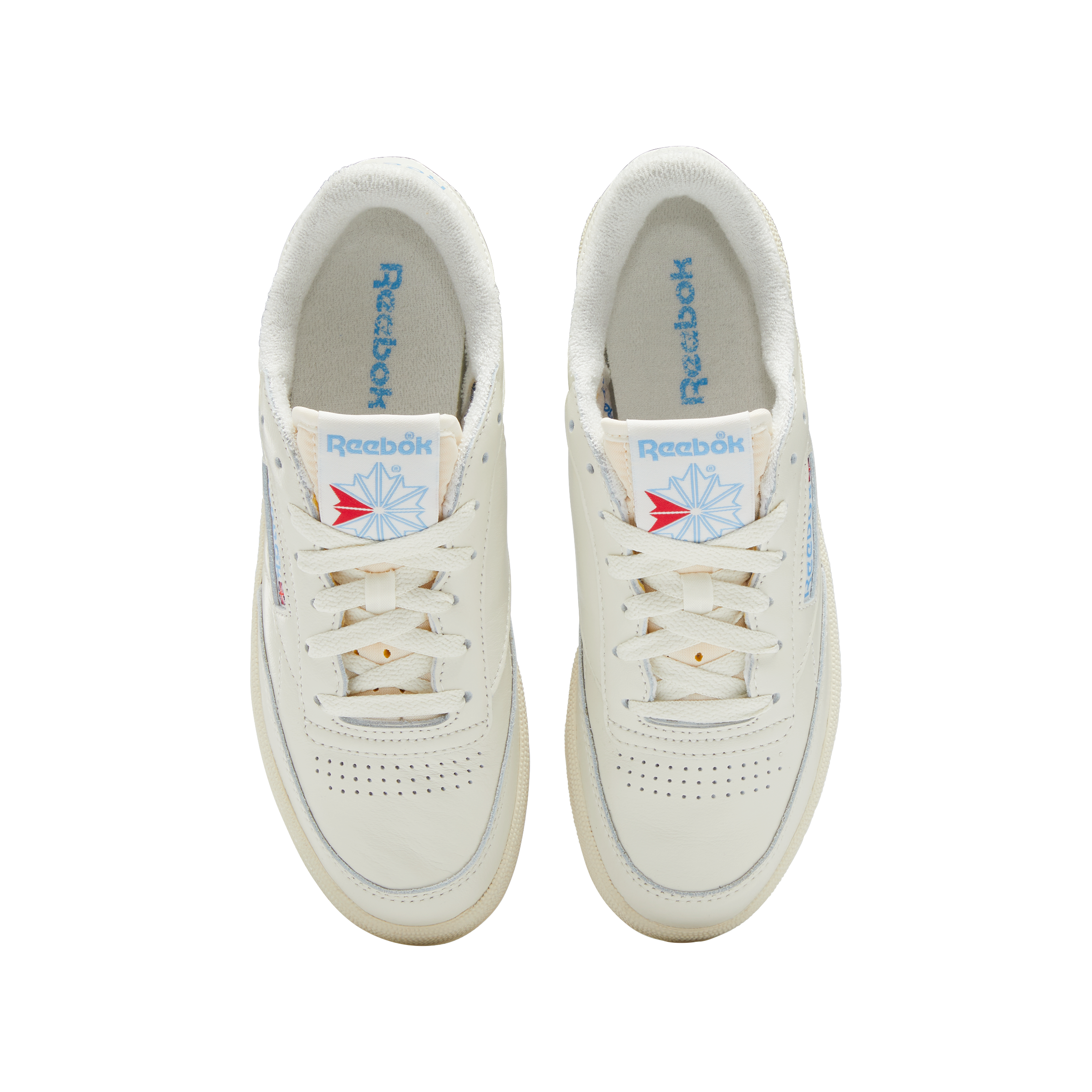 Reebok Club C 85 Vintage "Chalk/Alabaster/Sky Blue" Women's Shoe - CHALK/ALABASTER/SKY BLUE Thumbnail View 5