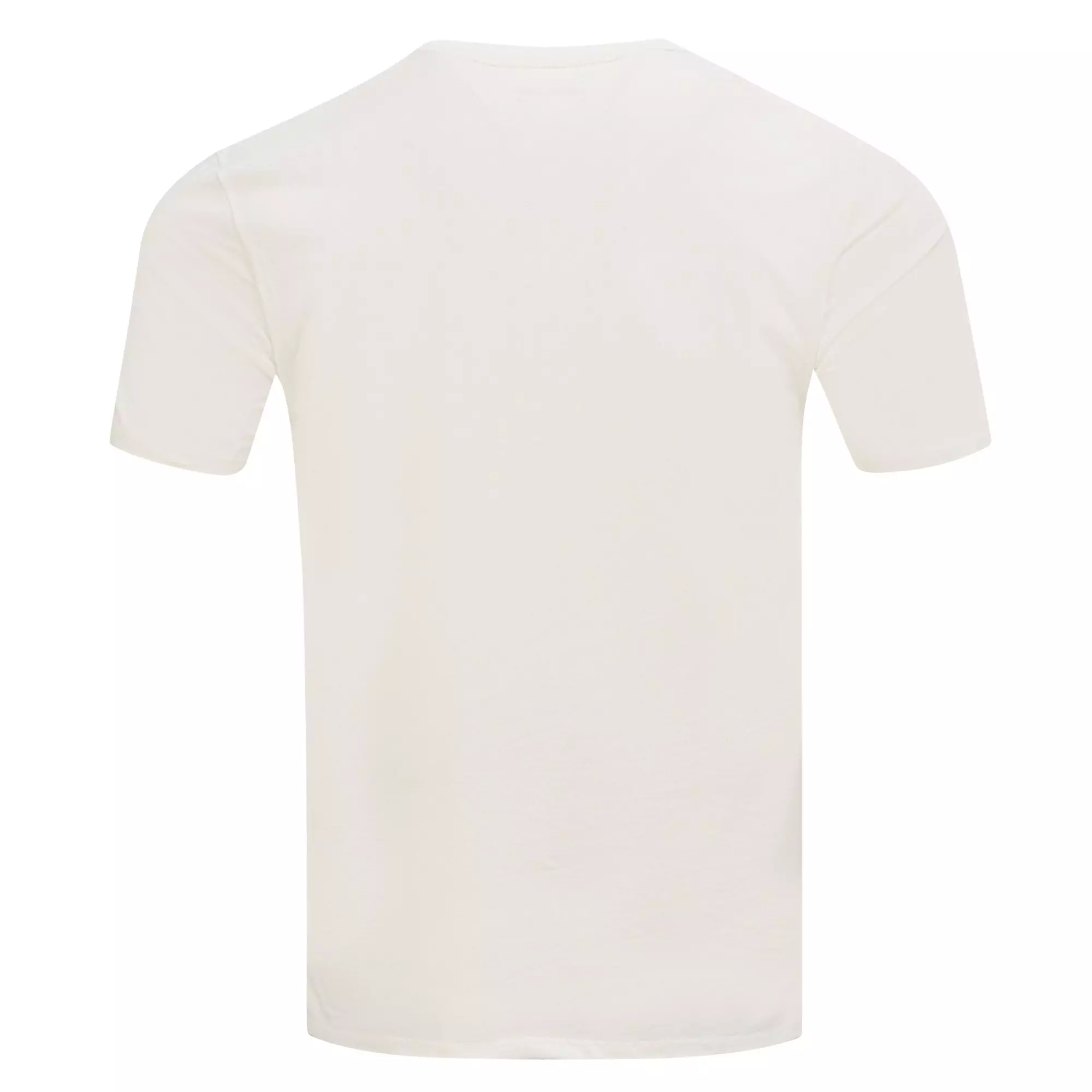 L/AB c/o Off-White Men's Short Sleeve Crewneck Undershirt (3 Pack) - Marshmallow/Birch/Grey - MARSHMALLOW/BIRCH/GREY
