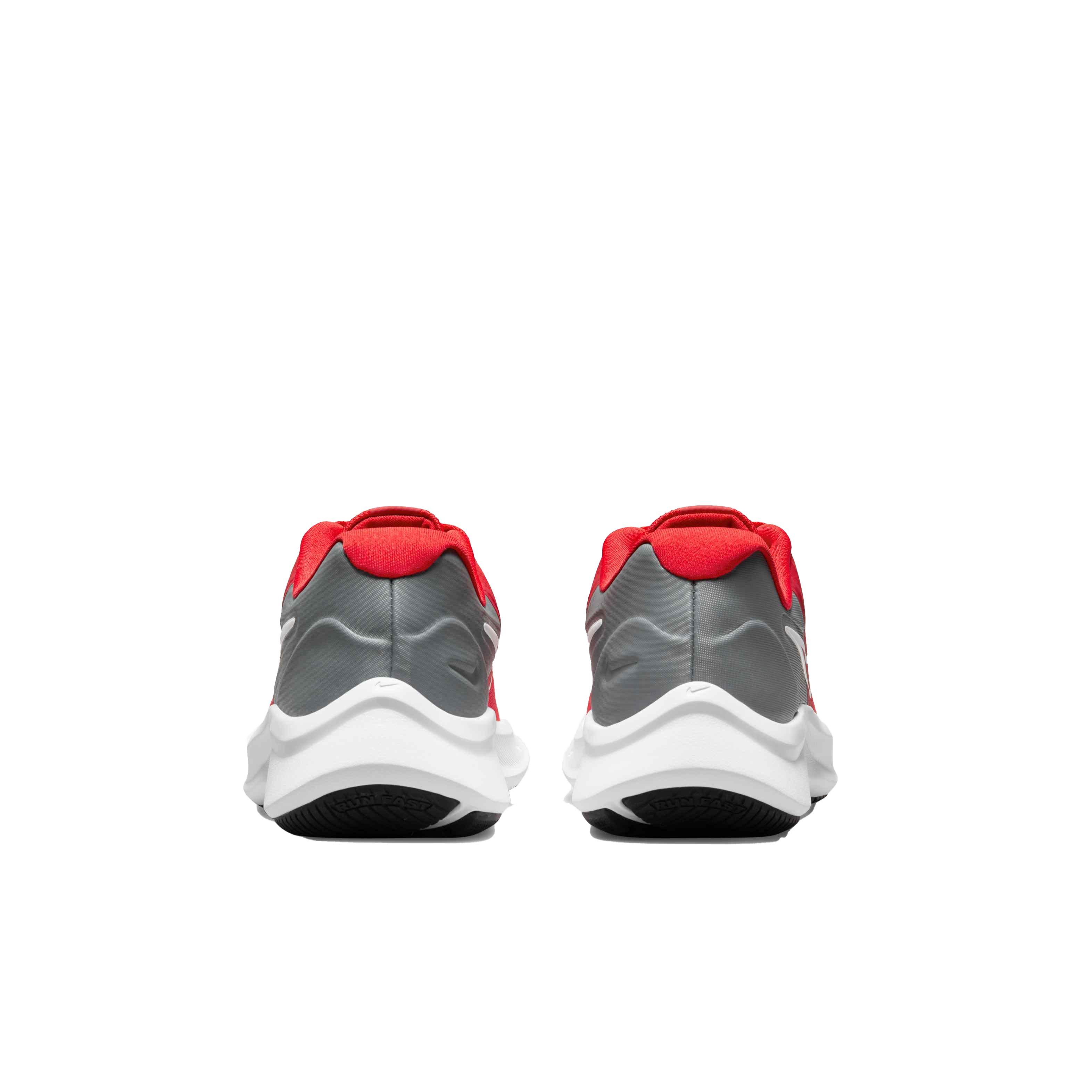 Nike Star Runner 3 Grade School Girls' "University Red/Smoke Grey" Running Shoe