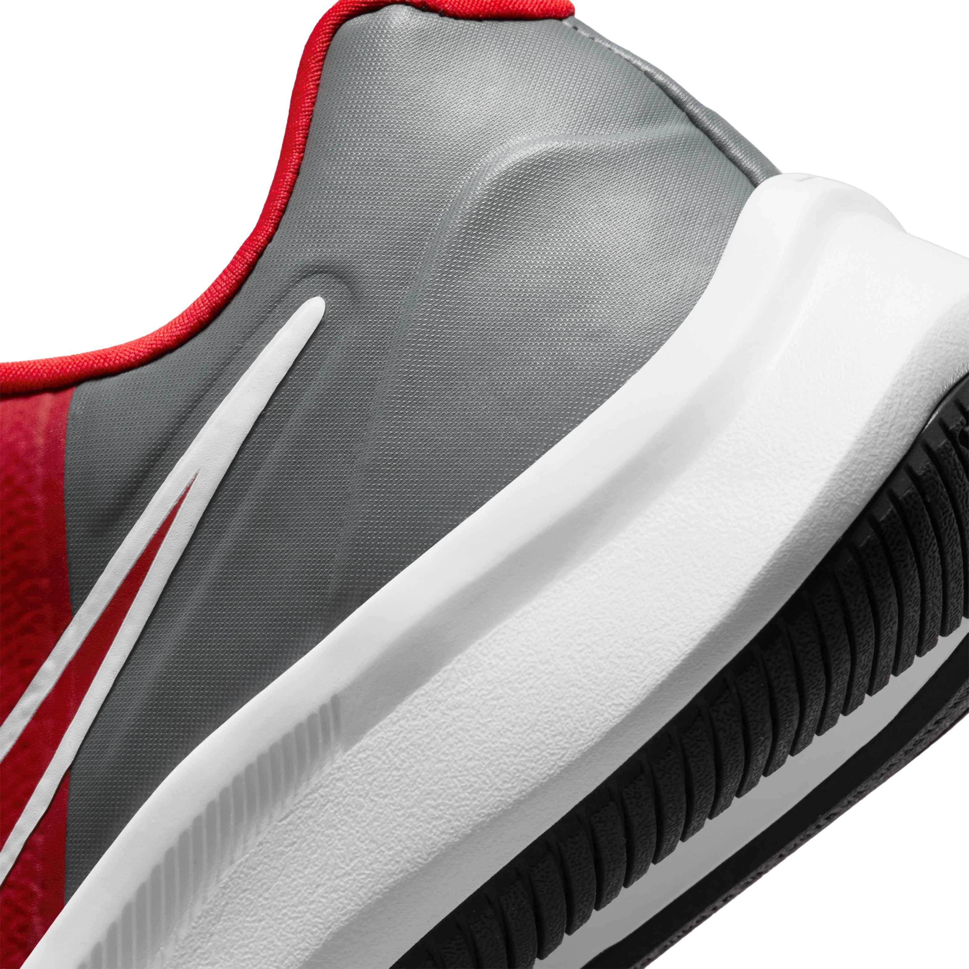 Nike Star Runner 3 Grade School Girls' "University Red/Smoke Grey" Running Shoe