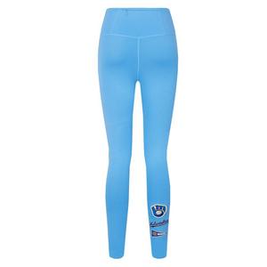 Pro Standard Women's MLB Milwaukee Brewers Retro Classic Jersey Leggings - University Blue