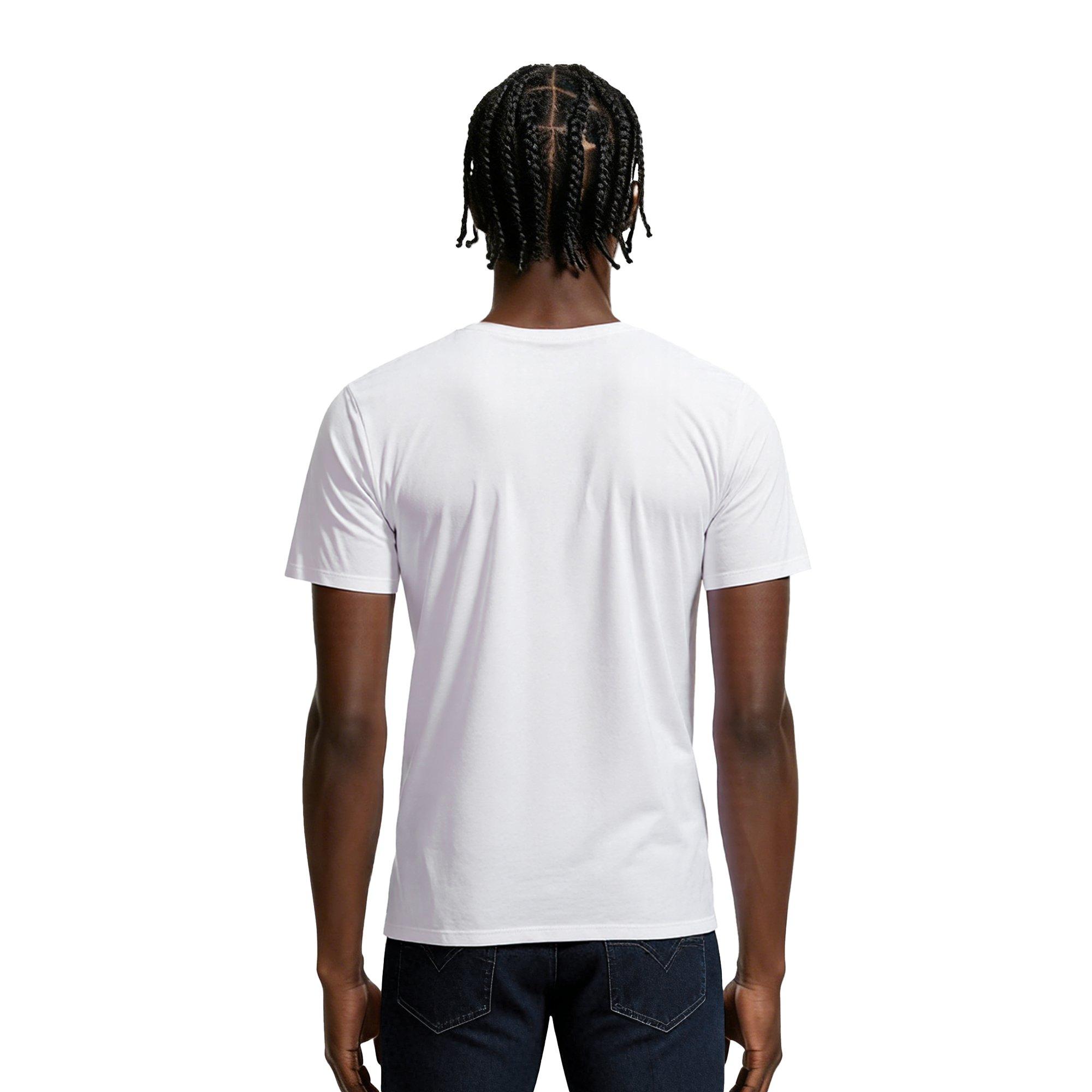 L/AB c/o Off-White Men's Short Sleeve Crewneck Undershirt (3 Pack) - White - WHITE