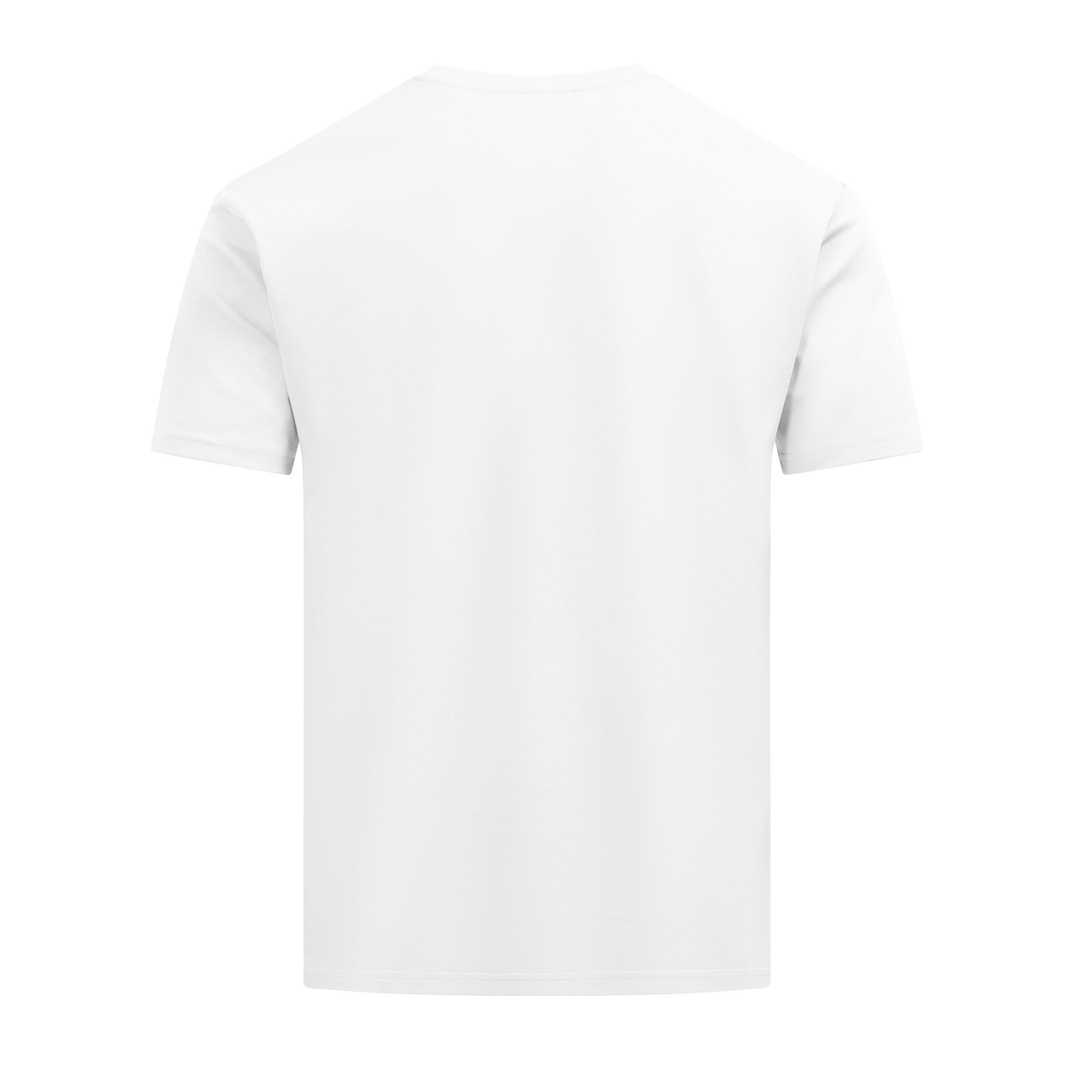 L/AB c/o Off-White Men's Short Sleeve Crewneck Undershirt (3 Pack) - White - WHITE