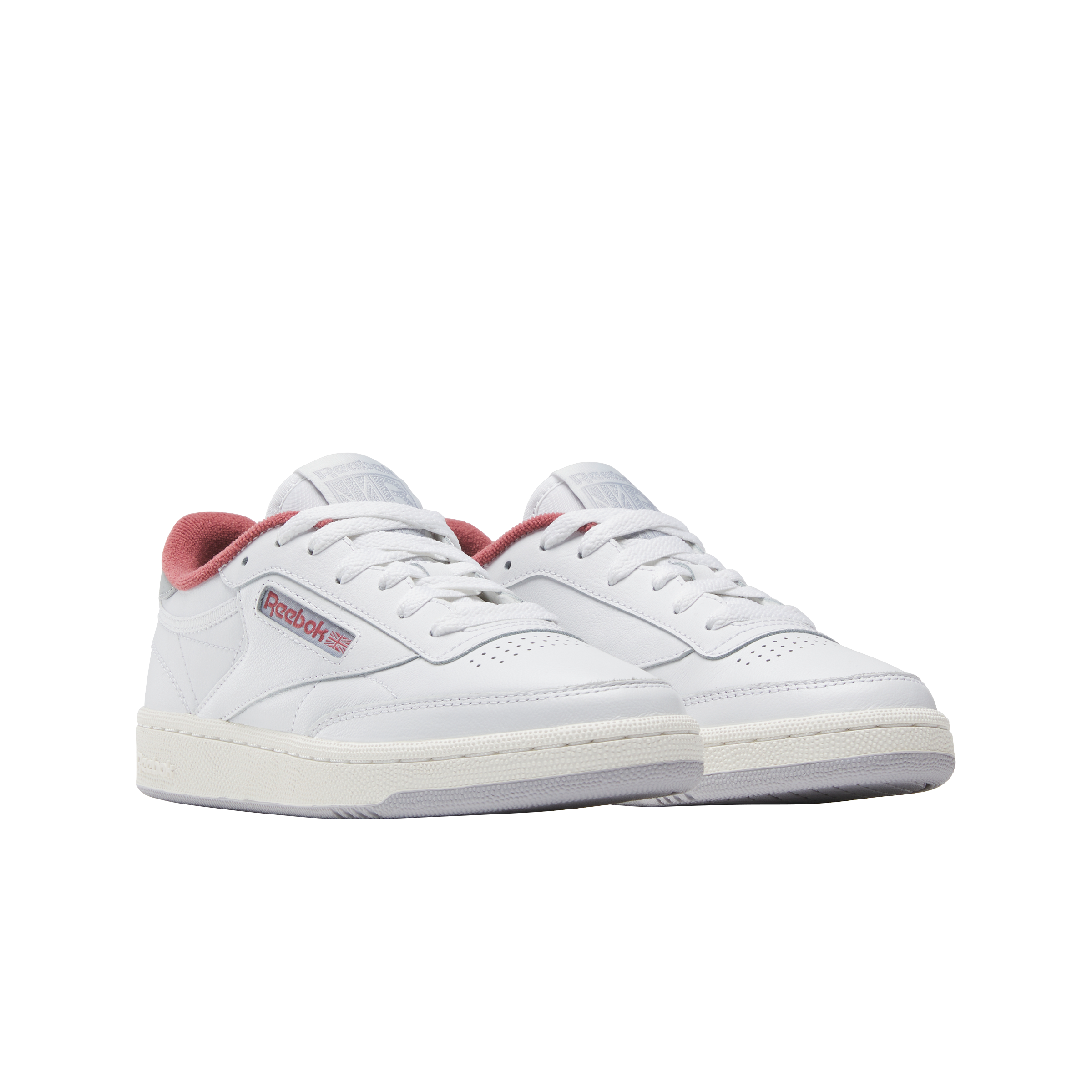 Reebok Club C 85 "White/Sedona Rose/Cold Grey 2" Women's Shoe - WHITE/ROSE/GREY Thumbnail View 2