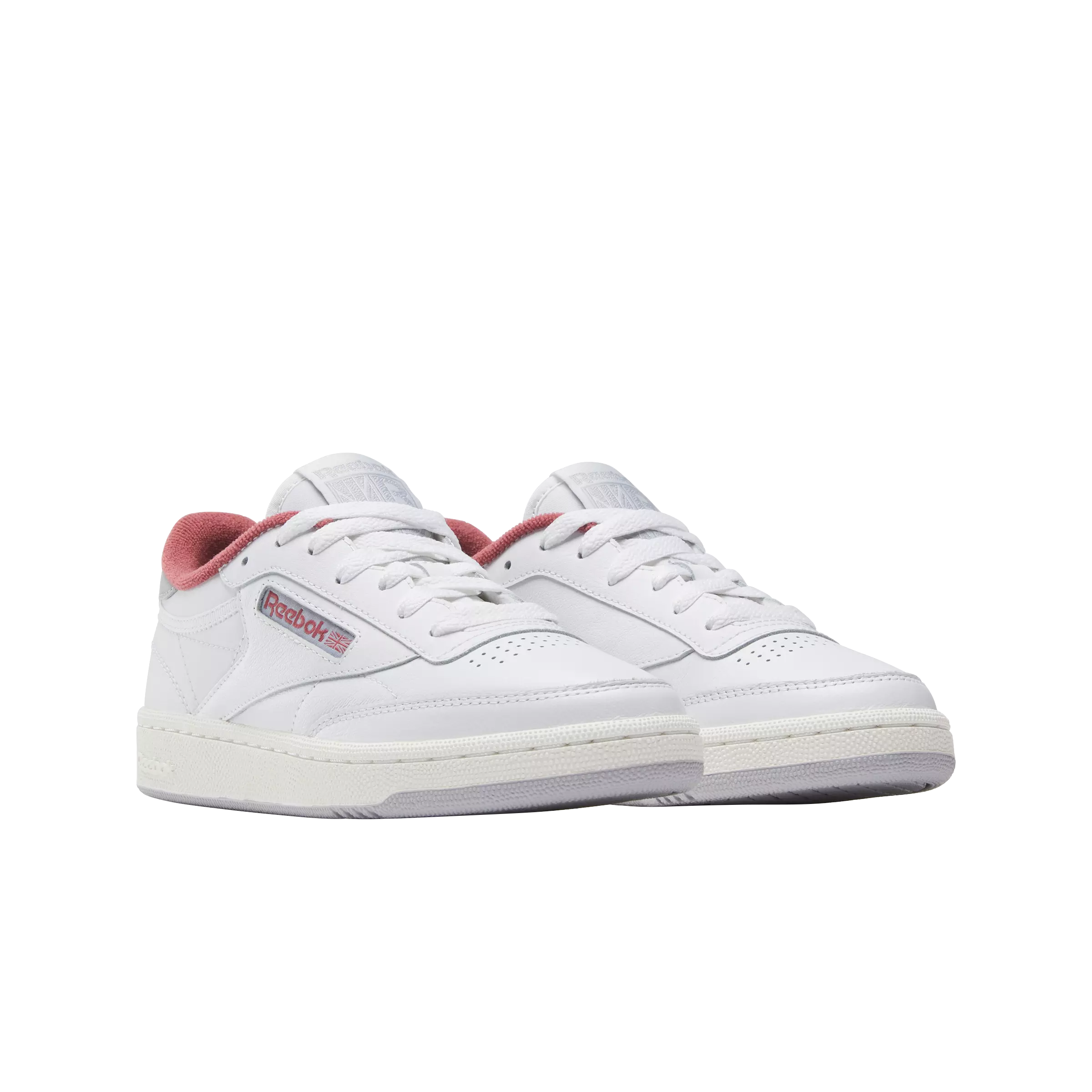 Reebok Club C 85 "White/Sedona Rose/Cold Grey 2" Women's Shoe - WHITE/ROSE/GREY