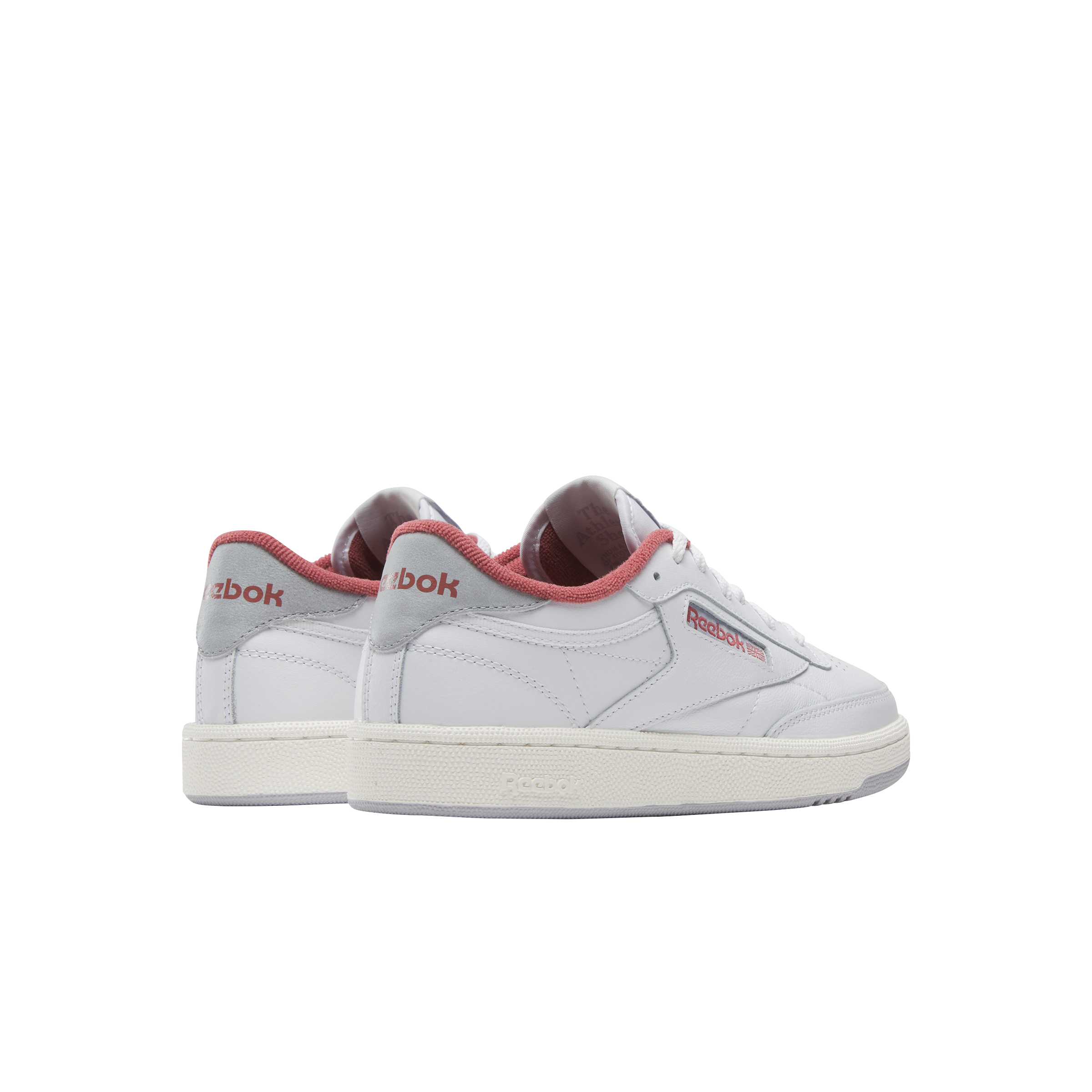 Reebok Club C 85 "White/Sedona Rose/Cold Grey 2" Women's Shoe - WHITE/ROSE/GREY Thumbnail View 3