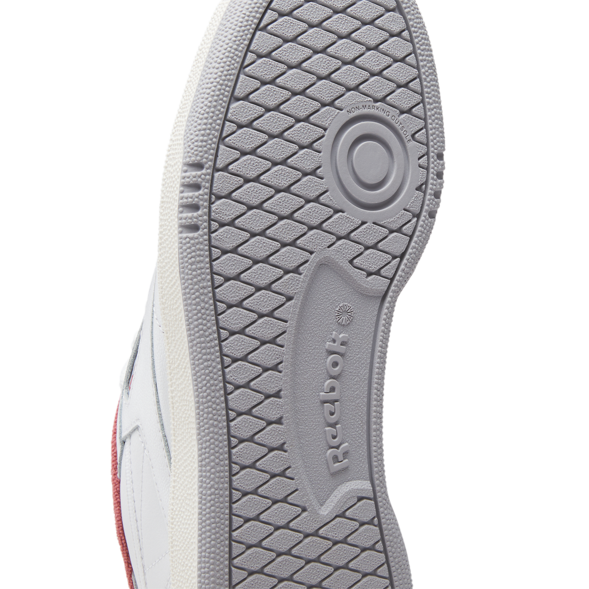 Reebok Club C 85 "White/Sedona Rose/Cold Grey 2" Women's Shoe - WHITE/ROSE/GREY Thumbnail View 7