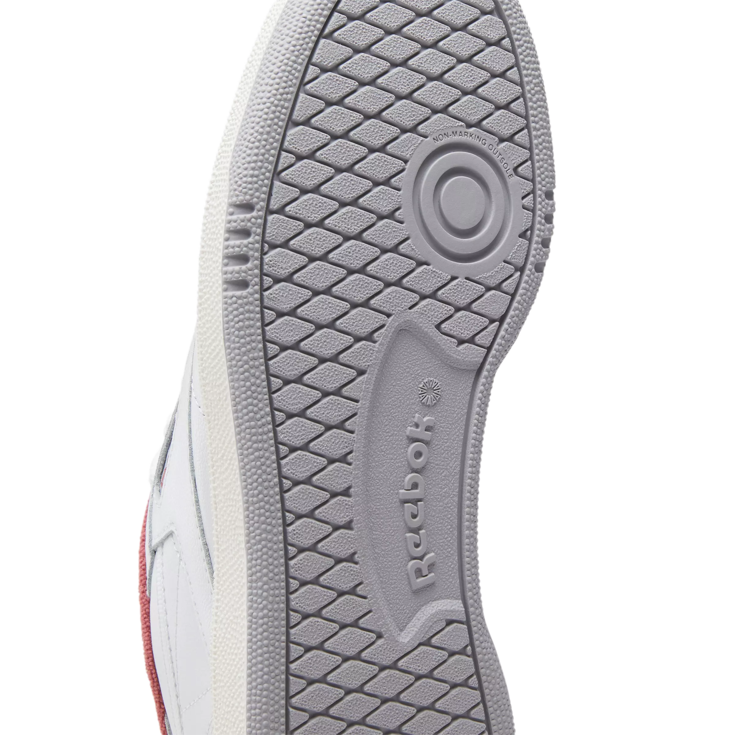 Reebok Club C 85 "White/Sedona Rose/Cold Grey 2" Women's Shoe - WHITE/ROSE/GREY