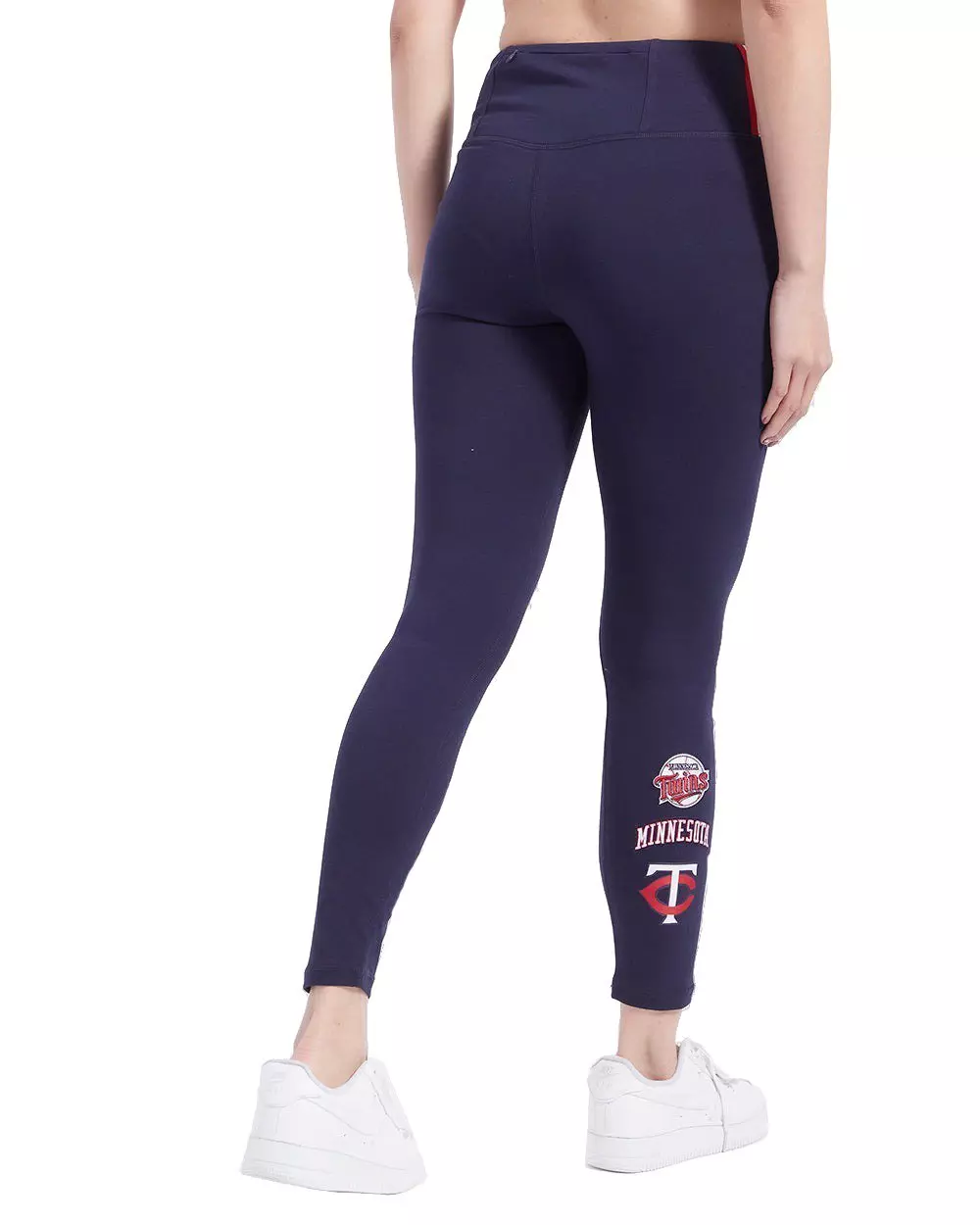 Pro Standard Women's MLB Minnesota Twins Retro Classic Jersey Leggings - Navy - NAVY