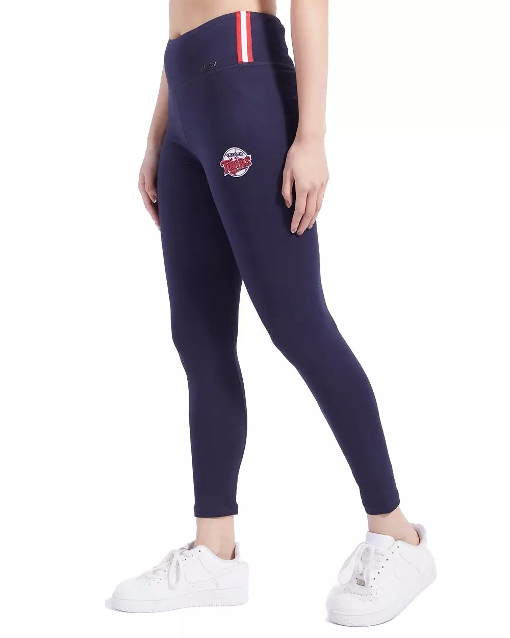 Pro Standard Women's MLB Minnesota Twins Retro Classic Jersey Leggings - Navy - NAVY