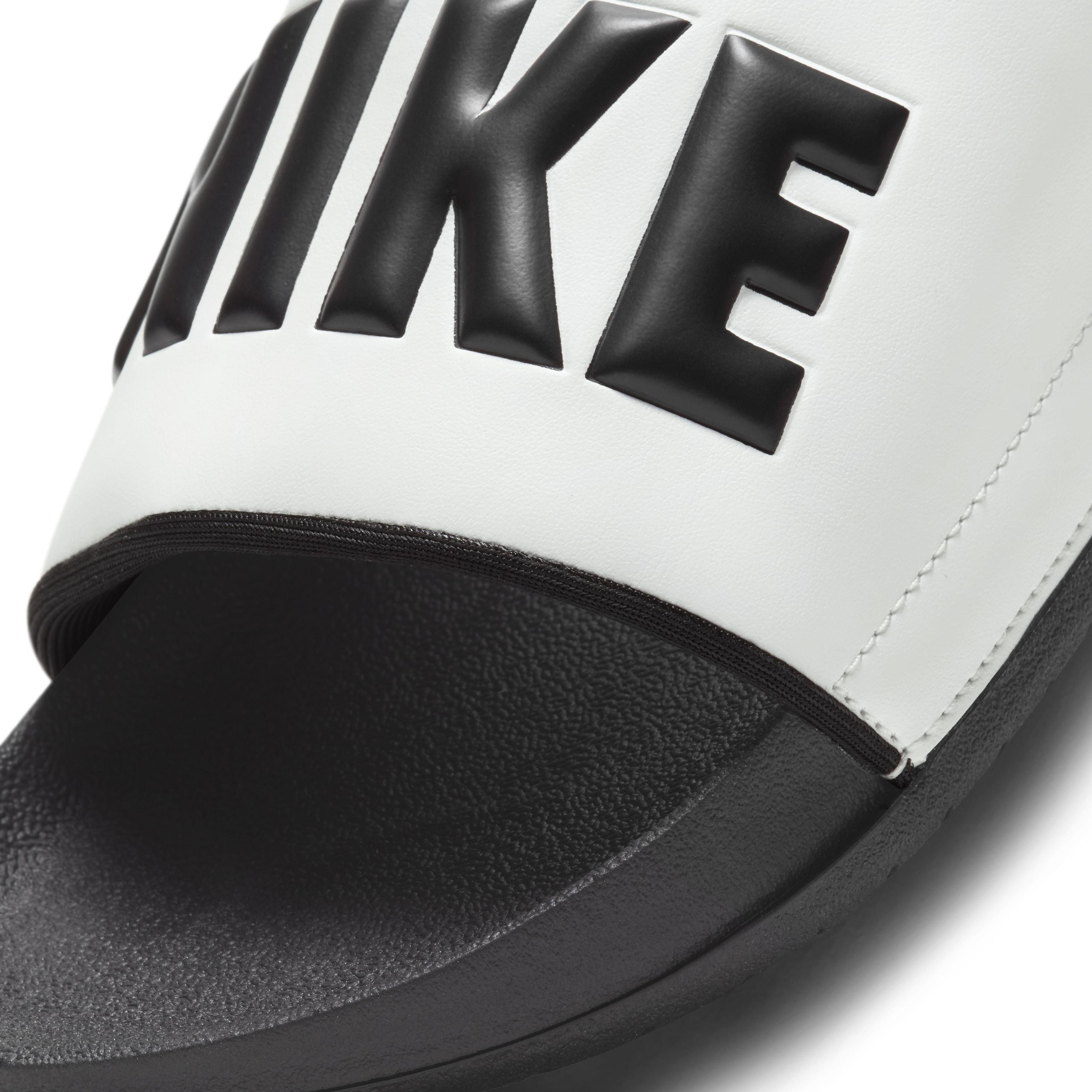 Nike Offcourt "Black/Summit White/Black" Women's Slide - BLACK/WHITE Thumbnail View 5