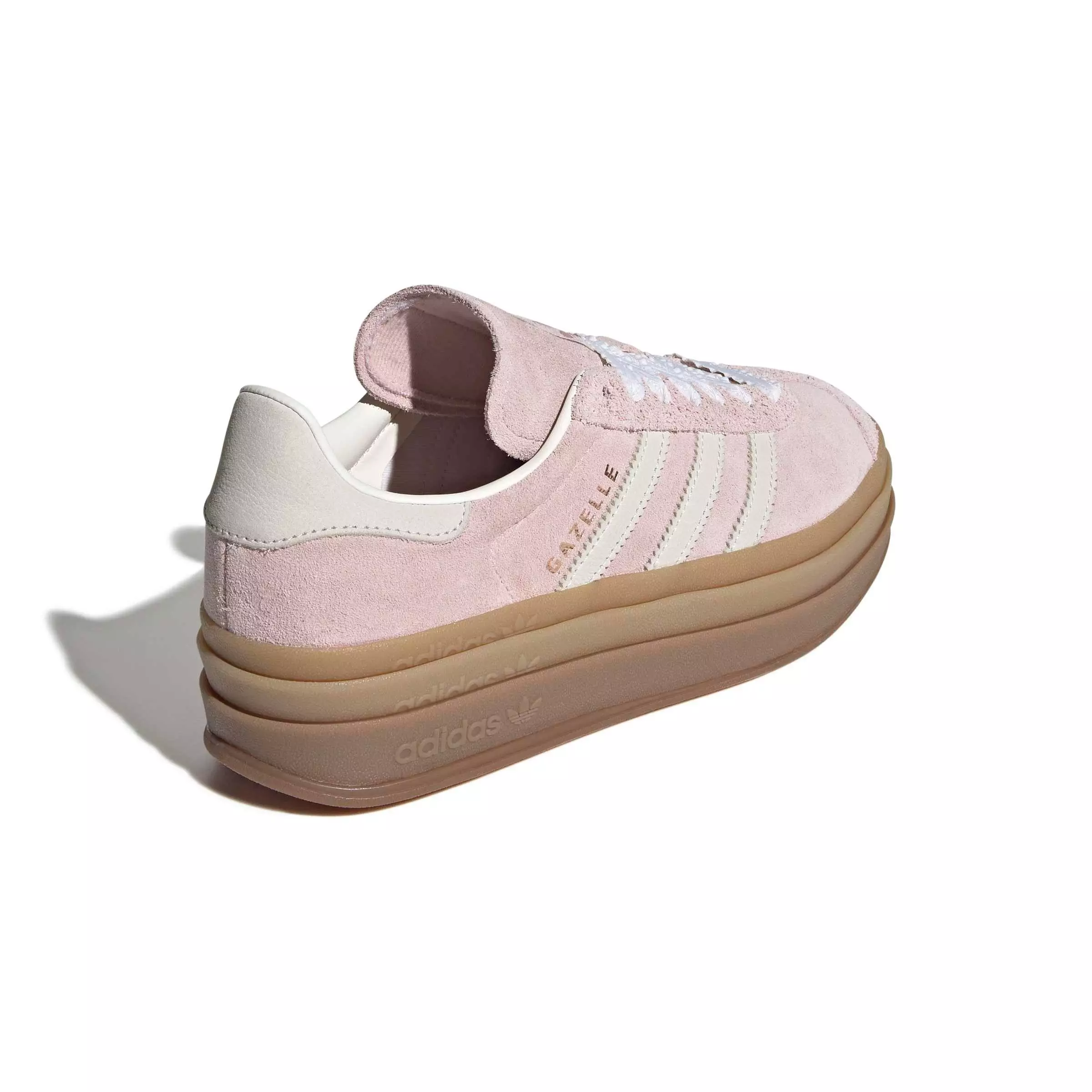 adidas Originals Gazelle Bold "Sandy Pink/Off White/Copper Metallic" Women's Shoe - PINK/OFF WHITE/COPPER