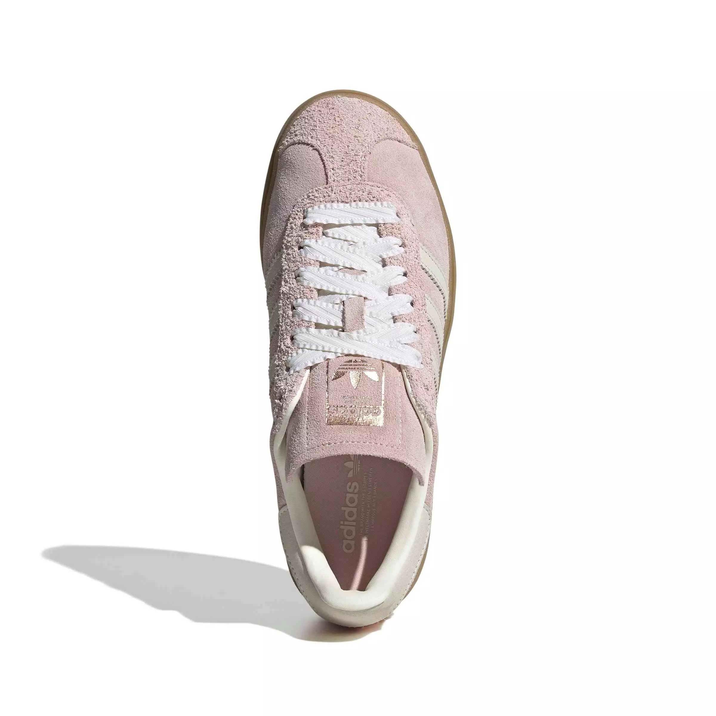 adidas Originals Gazelle Bold "Sandy Pink/Off White/Copper Metallic" Women's Shoe - PINK/OFF WHITE/COPPER