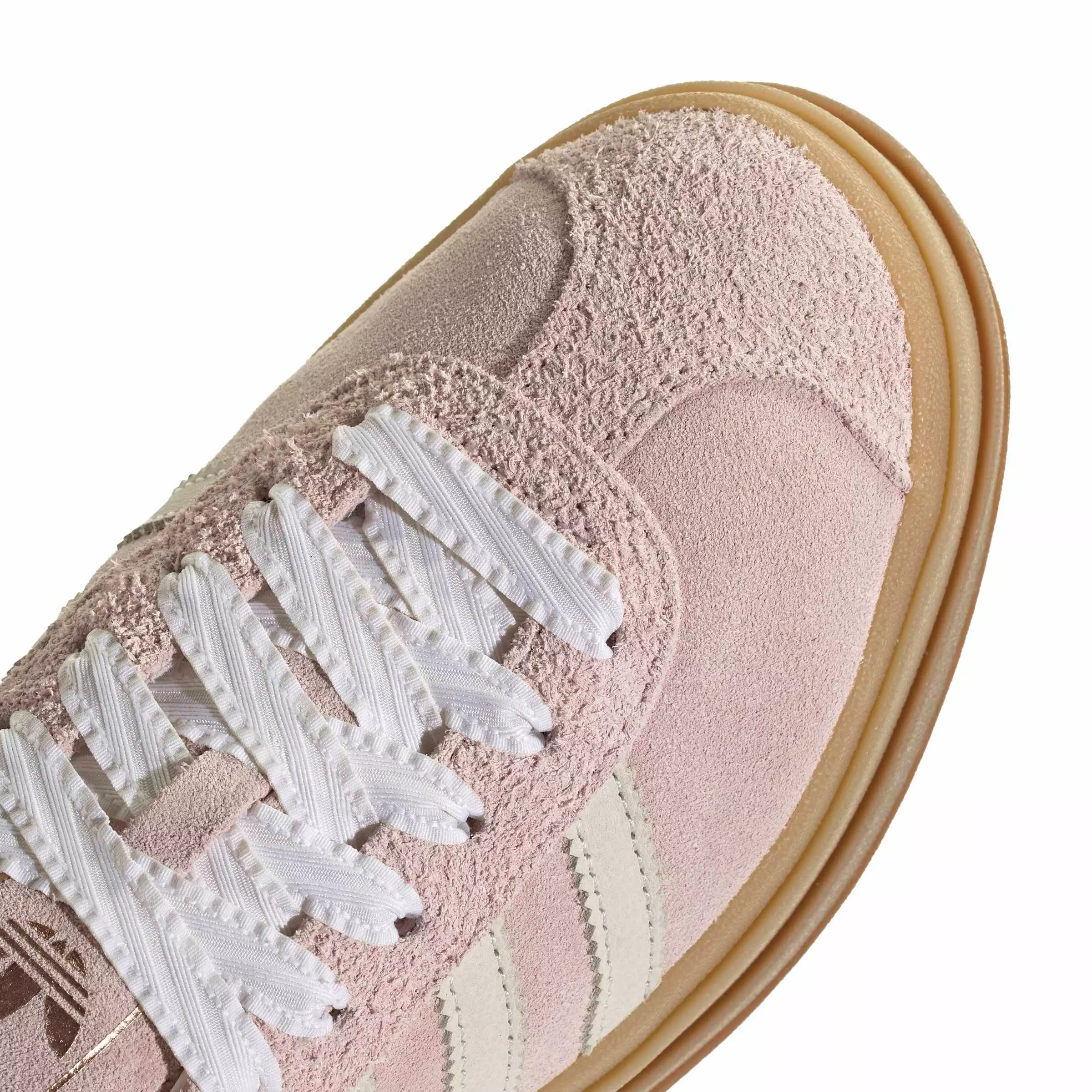 adidas Originals Gazelle Bold "Sandy Pink/Off White/Copper Metallic" Women's Shoe - PINK/OFF WHITE/COPPER