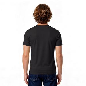 L/AB c/o Off-White Men's Clamp Arrows Chest Logo Slim Crew Undershirt (3 Pack) - Black - BLACK