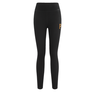Pro Standard Women's MLB Pittsburgh Pirates Retro Classic Jersey Leggings - Black