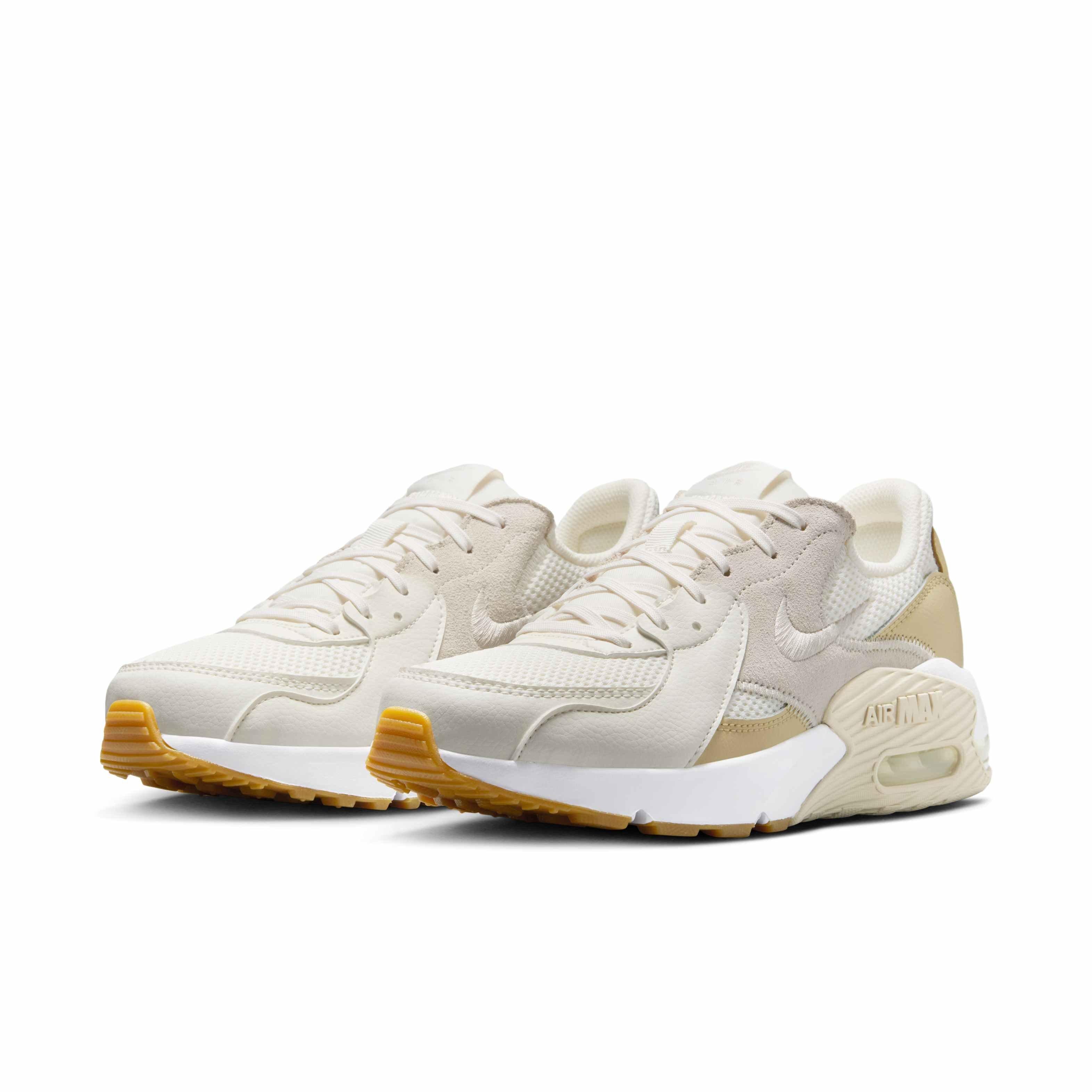 Nike Air Max Excee "Sail/Team Gold/Gum Light Brown/Light Orewood Brown" Women's Shoe - SAIL/GOLD/LT BROWN/LT BROWN Thumbnail View 3
