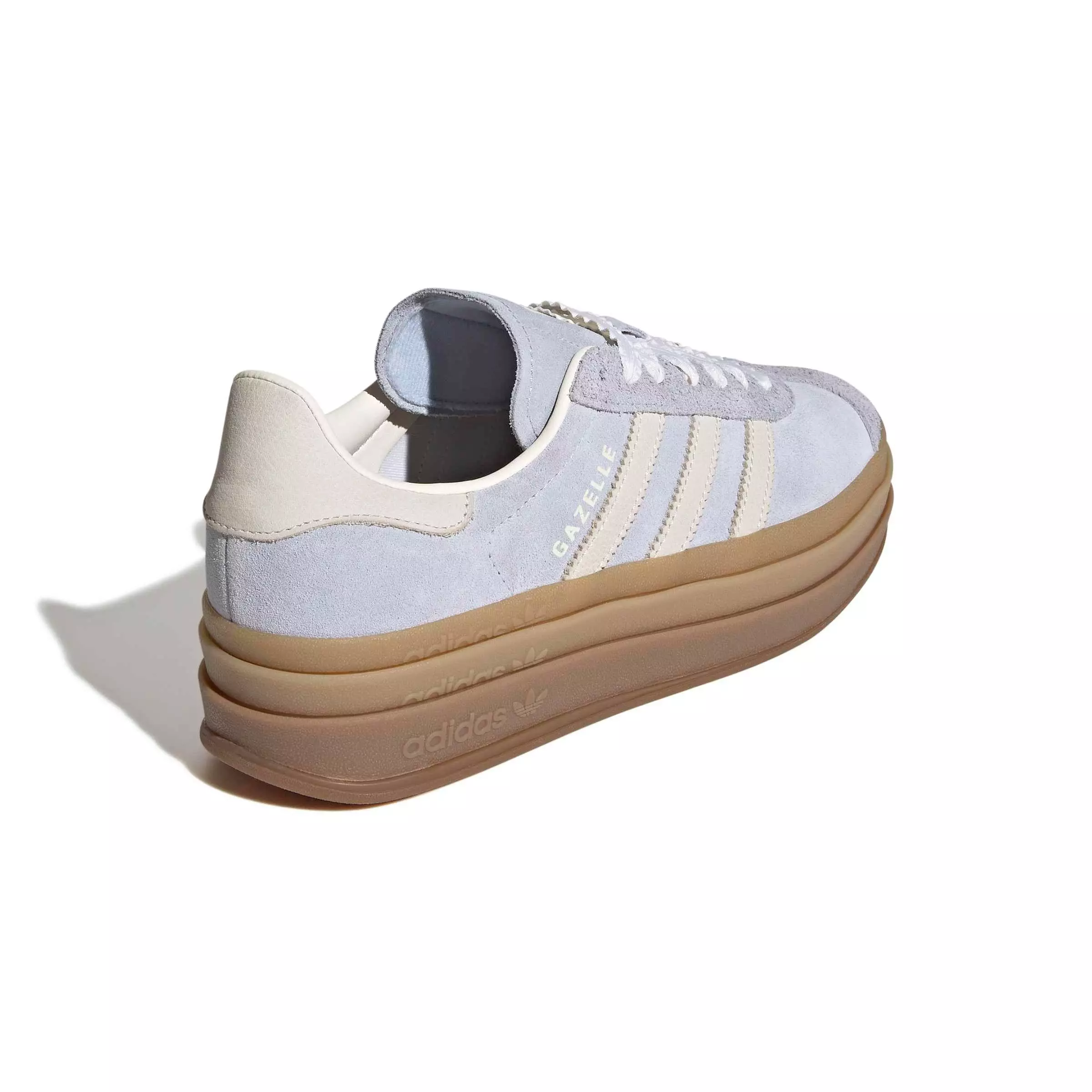 adidas Originals Gazelle Bold "Crystal Sky/Chalk Pearl/Ice Gold Metallic" Women's Shoe - SKY/CHALK/GOLD