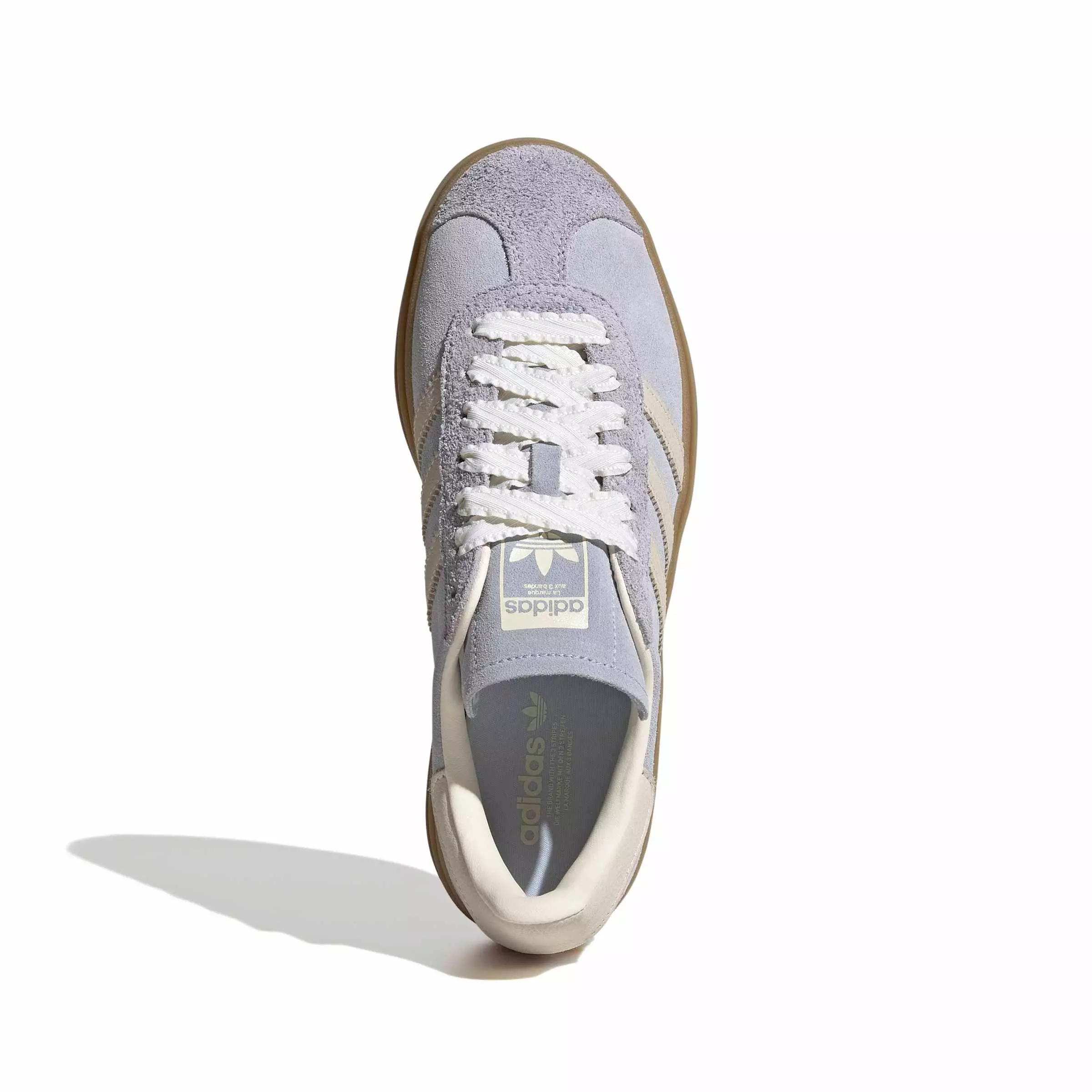 adidas Originals Gazelle Bold "Crystal Sky/Chalk Pearl/Ice Gold Metallic" Women's Shoe - SKY/CHALK/GOLD