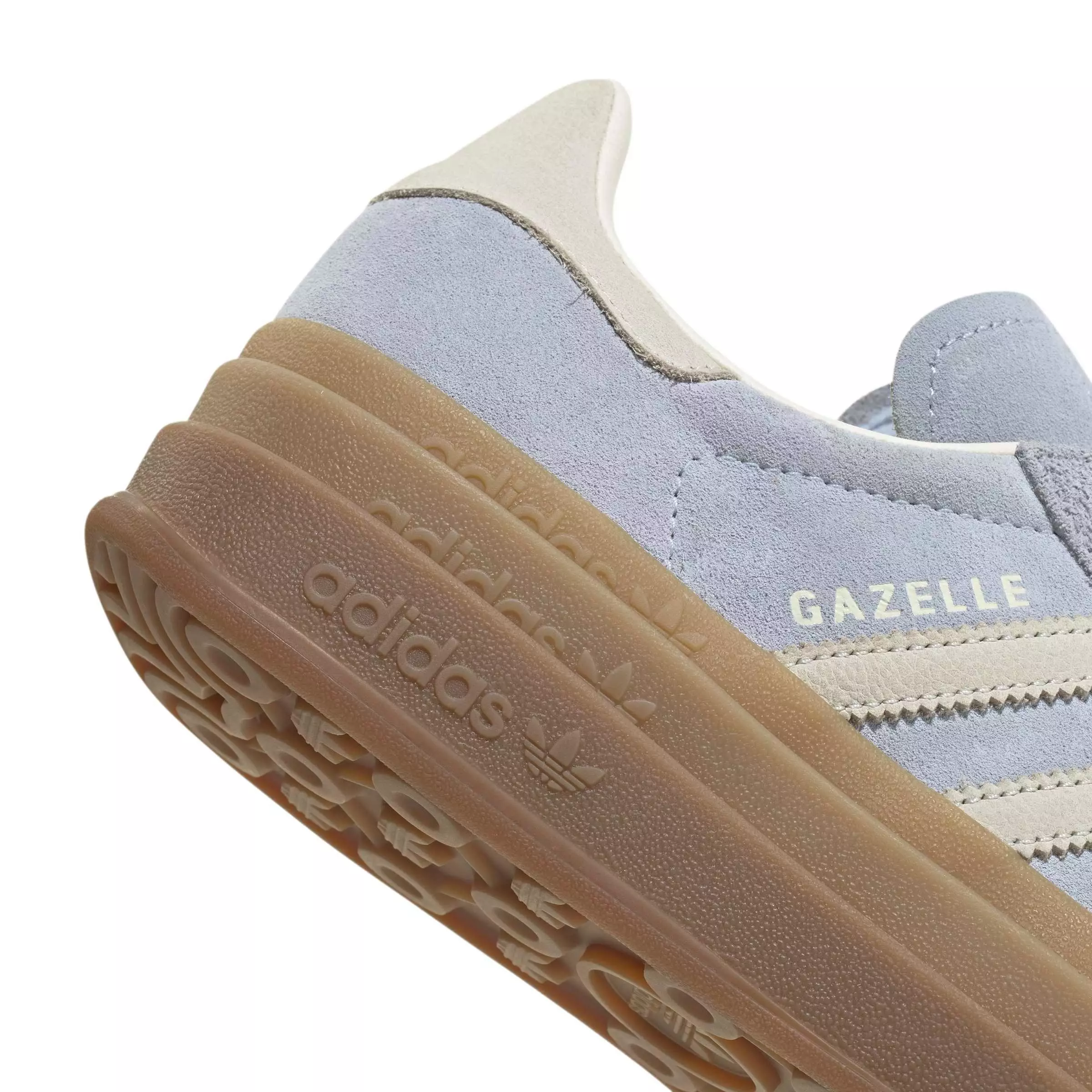 adidas Originals Gazelle Bold "Crystal Sky/Chalk Pearl/Ice Gold Metallic" Women's Shoe - SKY/CHALK/GOLD