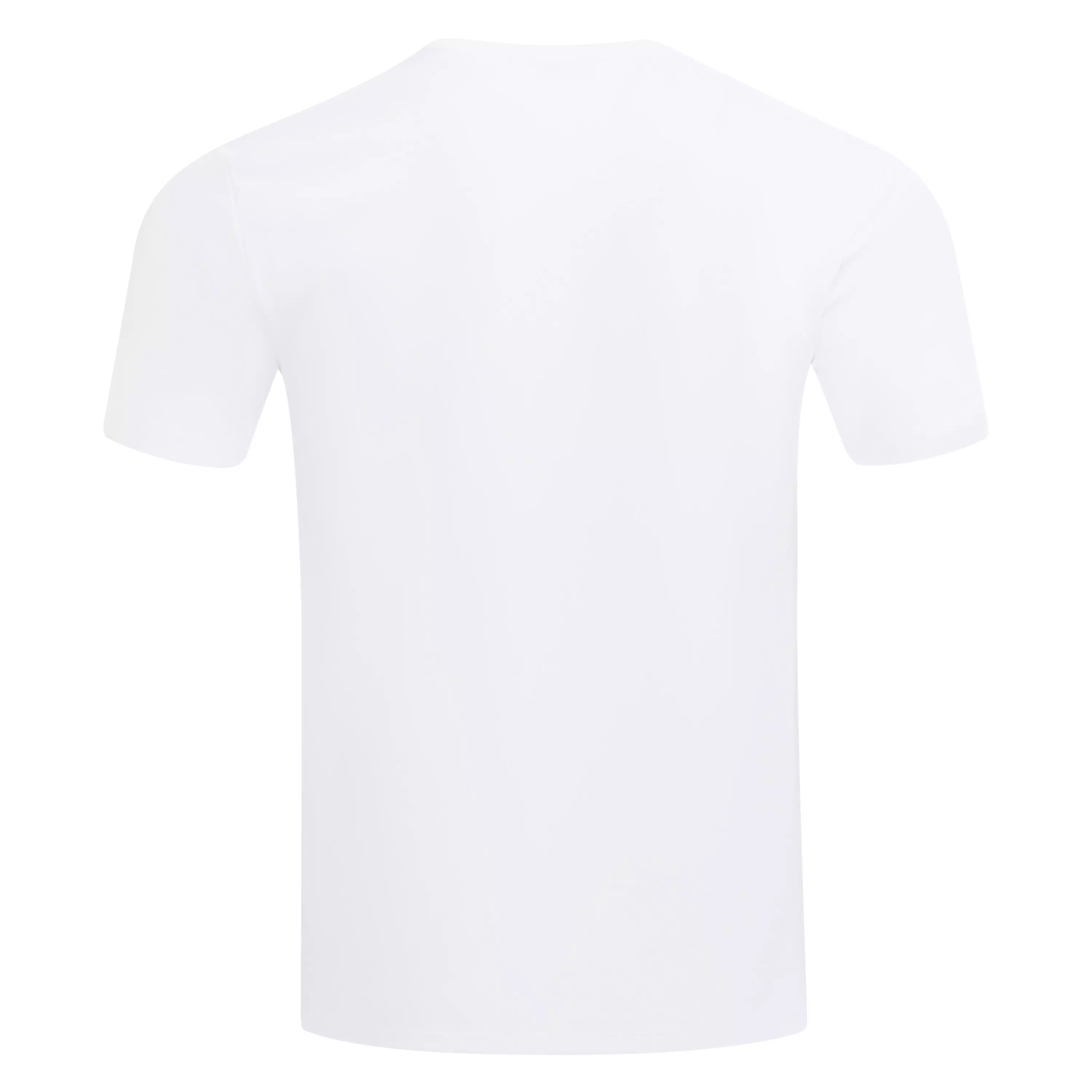 L/AB c/o Off-White Men's Clamp Arrows Chest Logo Slim Crew Undershirt (3 Pack) - White - WHITE