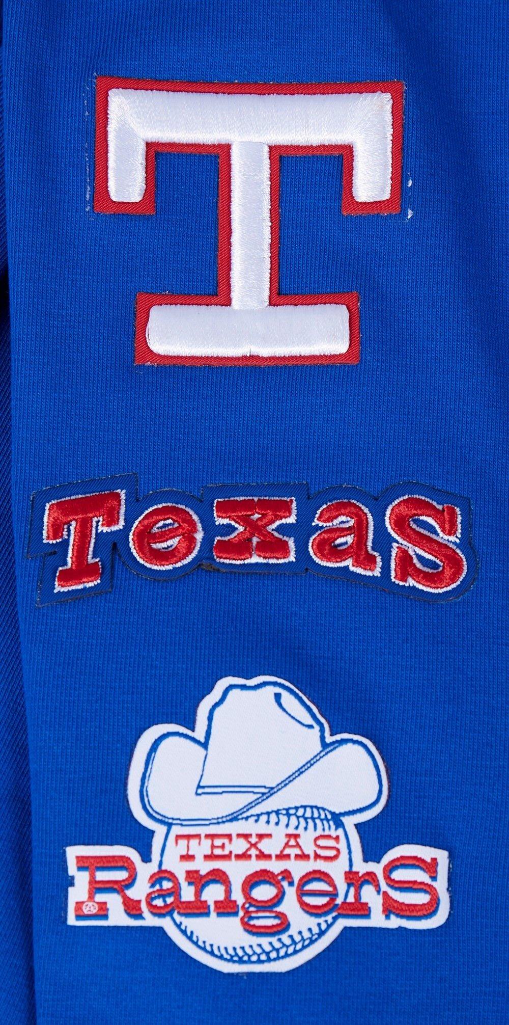 Pro Standard Women's MLB Texas Rangers Retro Classic Jersey Leggings - Royal - ROYAL Thumbnail View 6