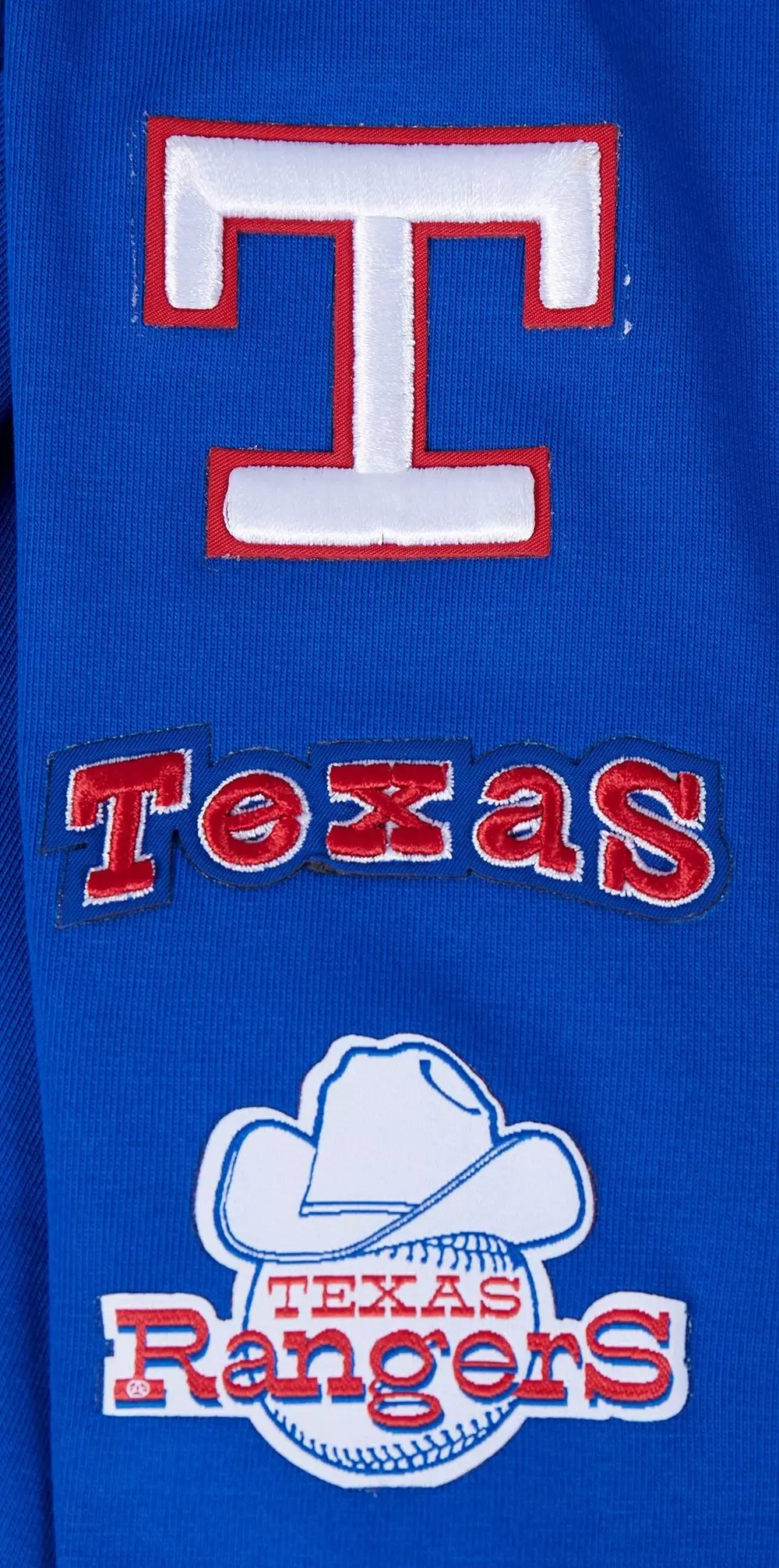 Pro Standard Women's MLB Texas Rangers Retro Classic Jersey Leggings - Royal - ROYAL