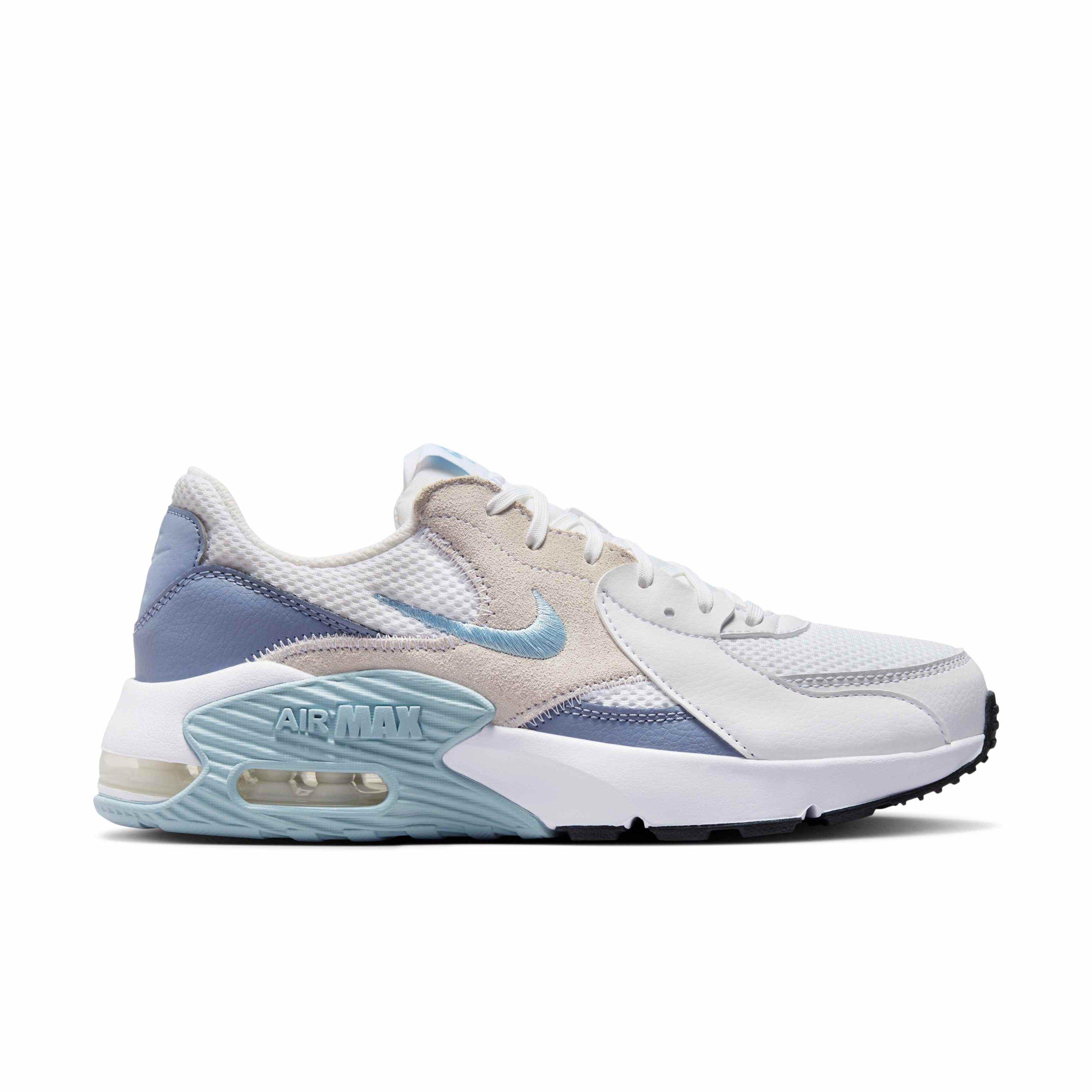 Nike Air Max Excee "White/Ashen Slate/Black/Light Armory Blue" Women's Shoe - WHITE/SLATE/BLACK/LT BLUE Thumbnail View 1