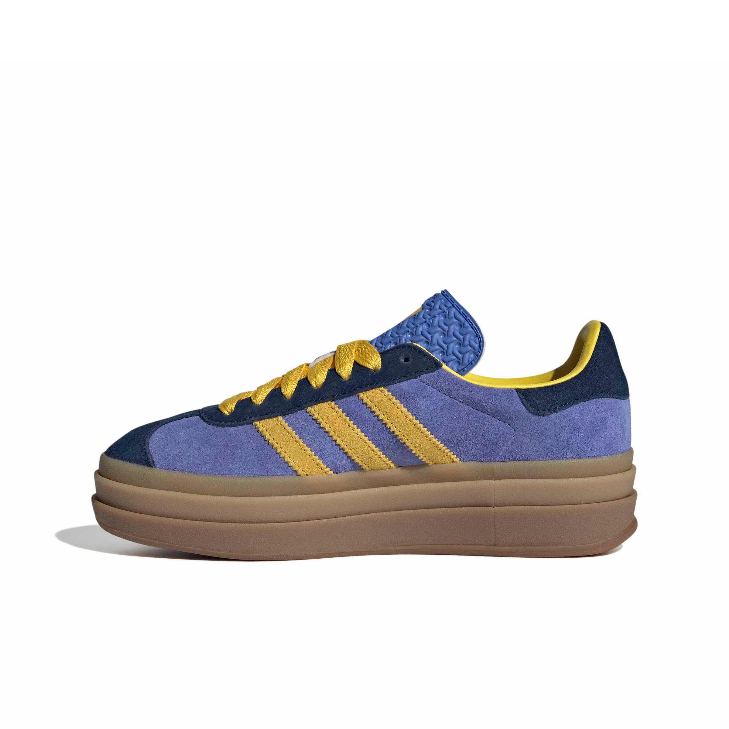 adidas Originals Gazelle Bold "Night Indigo/Eqt Yellow/Real Lilac" Women's Shoe - INDIGO/YELLOW/LILAC Thumbnail View 2