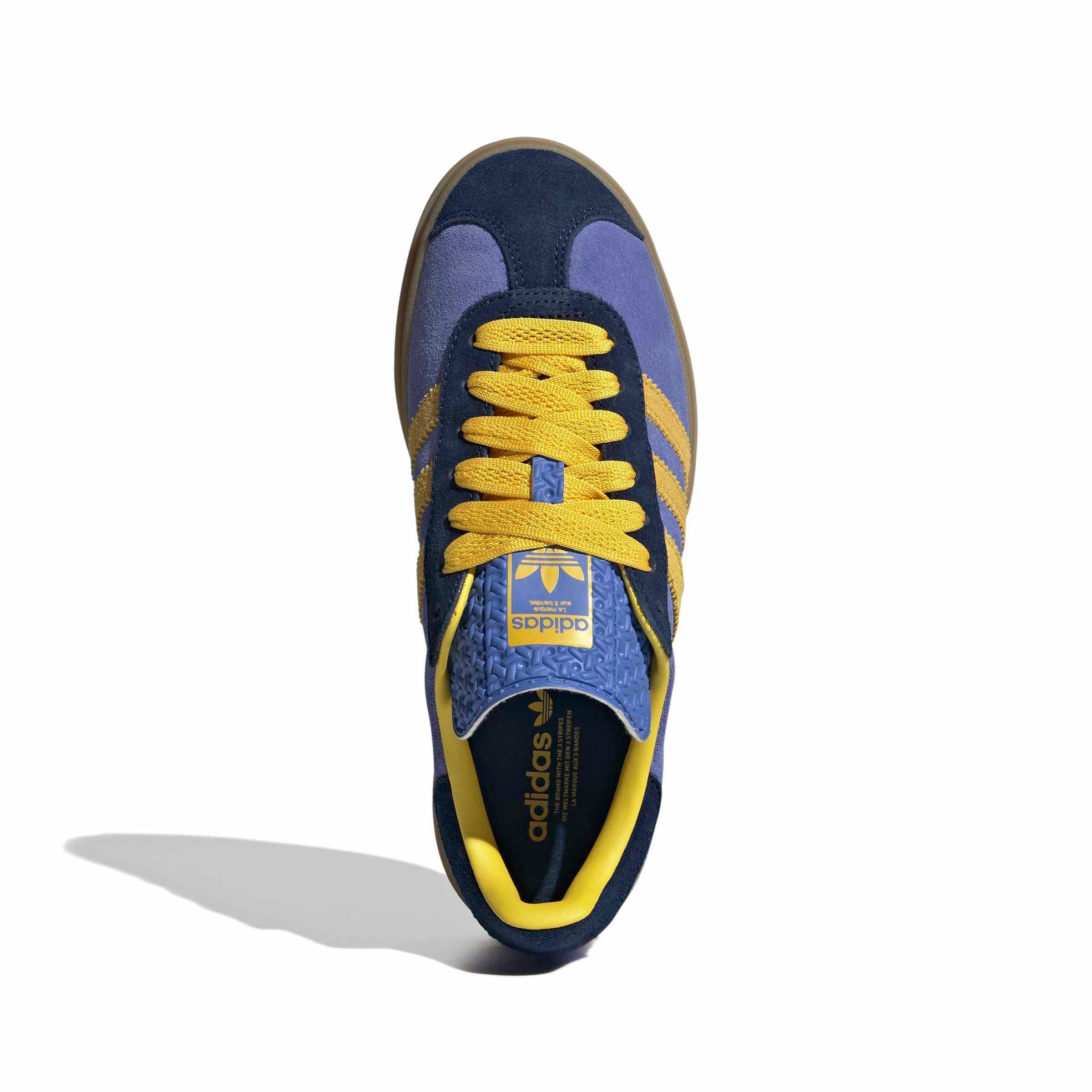 adidas Originals Gazelle Bold "Night Indigo/Eqt Yellow/Real Lilac" Women's Shoe - INDIGO/YELLOW/LILAC Thumbnail View 5