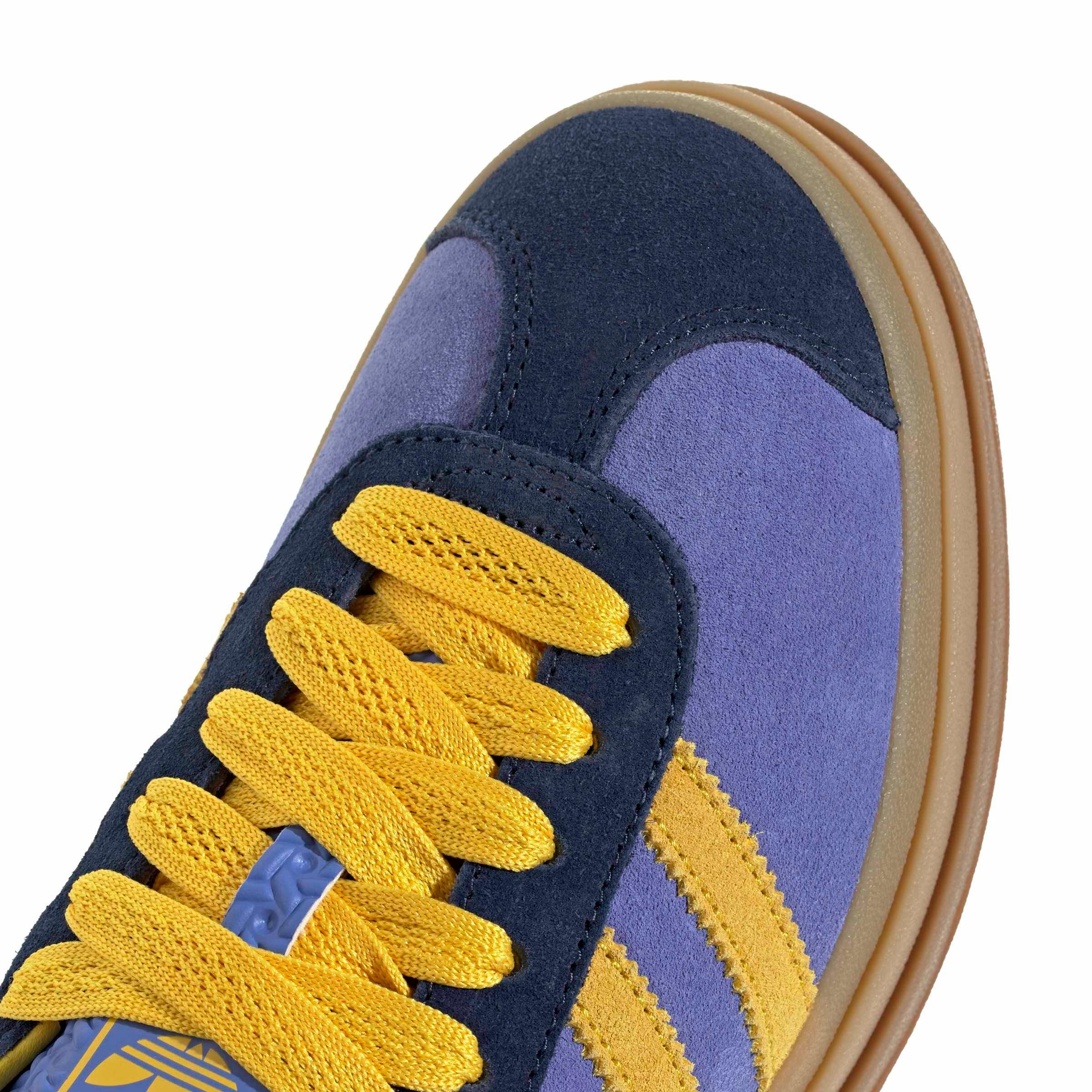 adidas Originals Gazelle Bold "Night Indigo/Eqt Yellow/Real Lilac" Women's Shoe - INDIGO/YELLOW/LILAC Thumbnail View 7