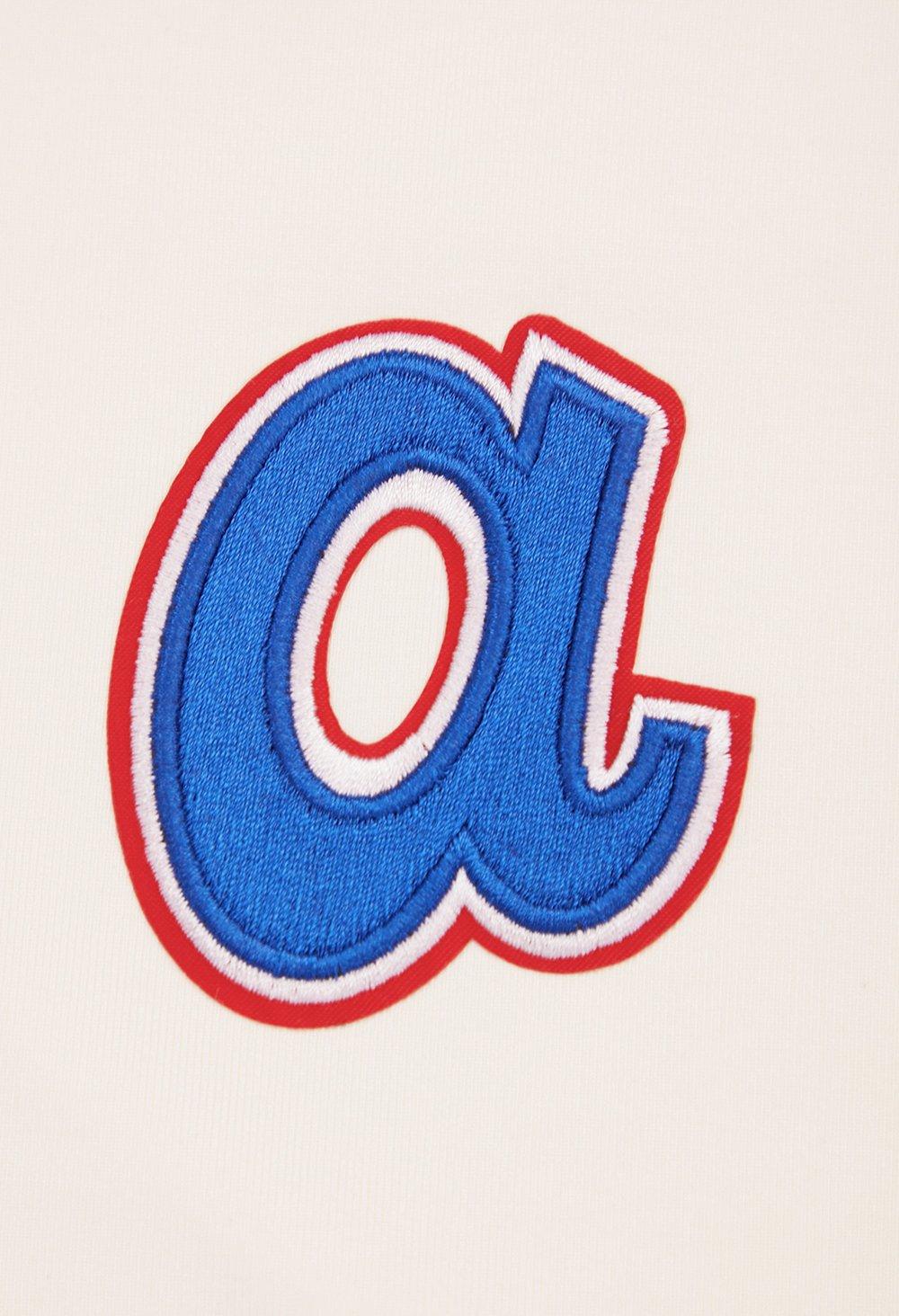 Pro Standard Women's MLB Atlanta Braves Retro Classic Jersey Leggings - Eggshell - EGGSHELL Thumbnail View 5