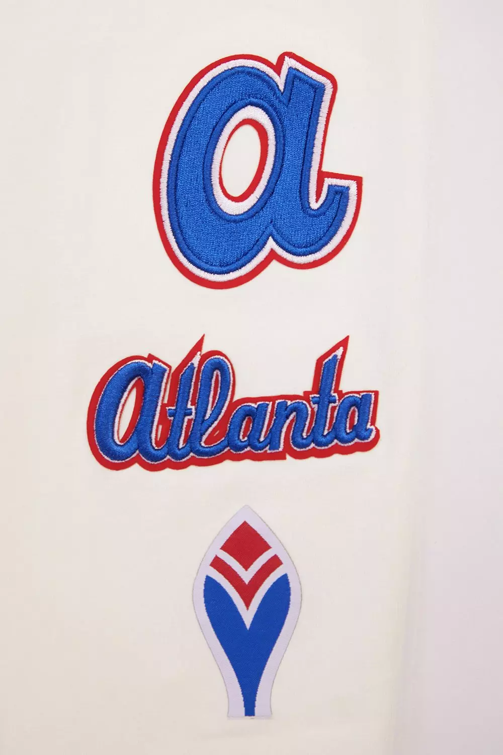 Pro Standard Women's MLB Atlanta Braves Retro Classic Jersey Leggings - Eggshell - EGGSHELL