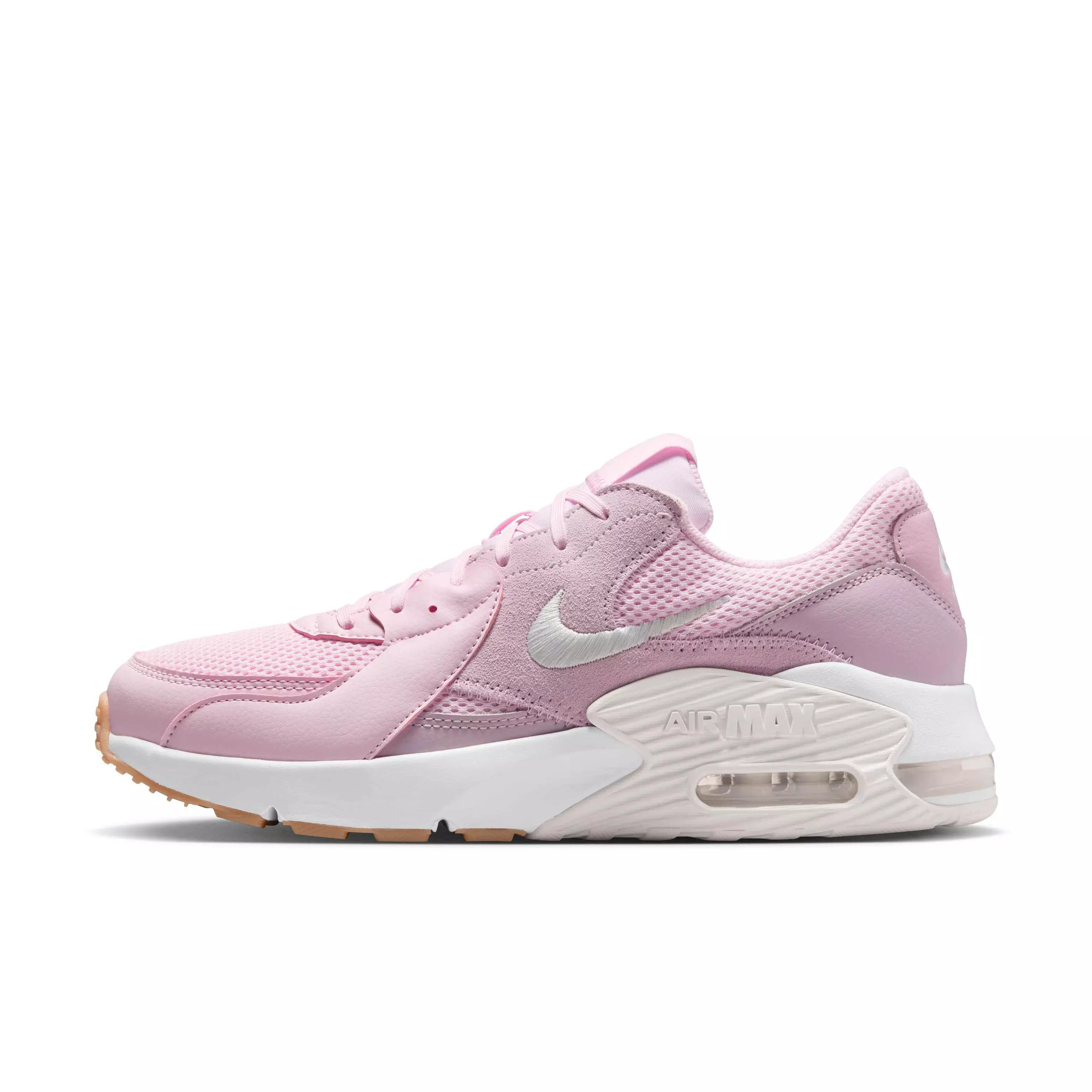 Nike Air Max Excee "Pink Foam/Platinum Violet/Gum Light Brown/Summit White" Women's Shoe - PINK/VIOLET/LT BROWN/WHITE