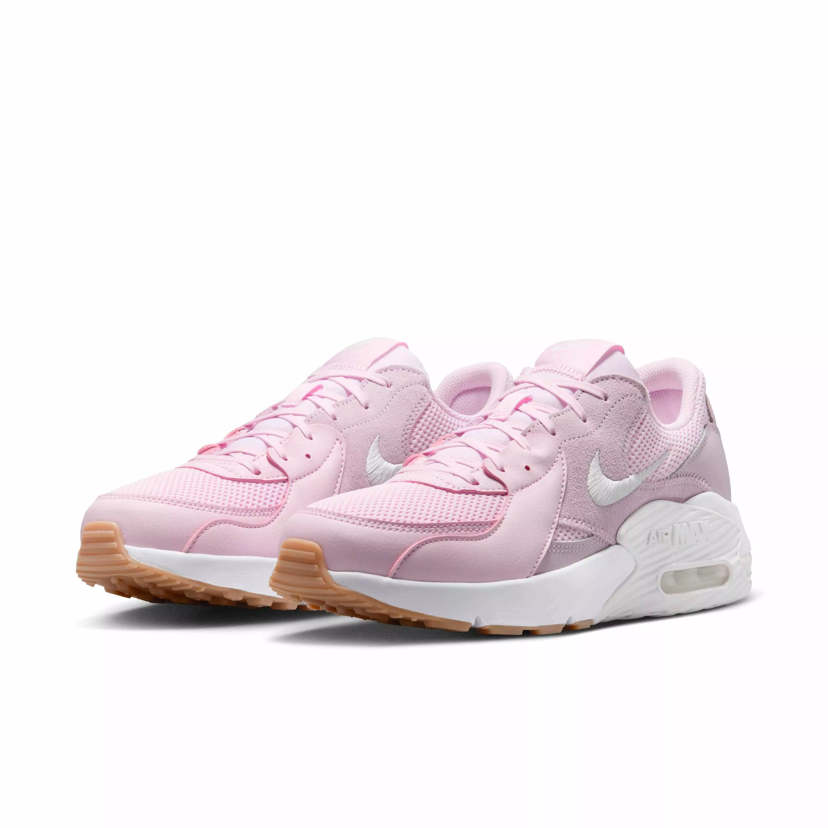 Nike Air Max Excee "Pink Foam/Platinum Violet/Gum Light Brown/Summit White" Women's Shoe - PINK/VIOLET/LT BROWN/WHITE