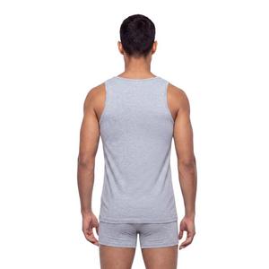 L/AB c/o Off-White Men's Clamp Arrows Classic Fit Tank Tops (3 Pack) - Black/White/Grey - BLACK/WHITE/GREY
