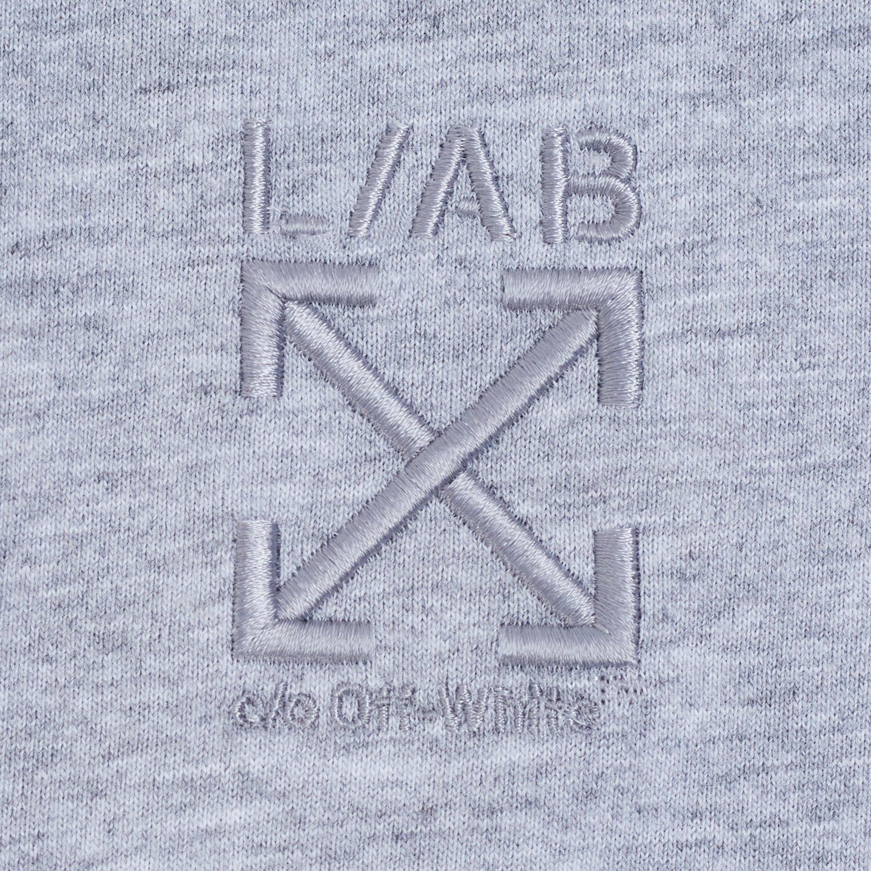 L/AB c/o Off-White Men's Clamp Arrows Classic Fit Tank Tops (3 Pack) - Black/White/Grey - BLACK/WHITE/GREY