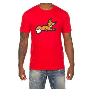 AKOO Men's Snobby Short Sleeve Tee-Red