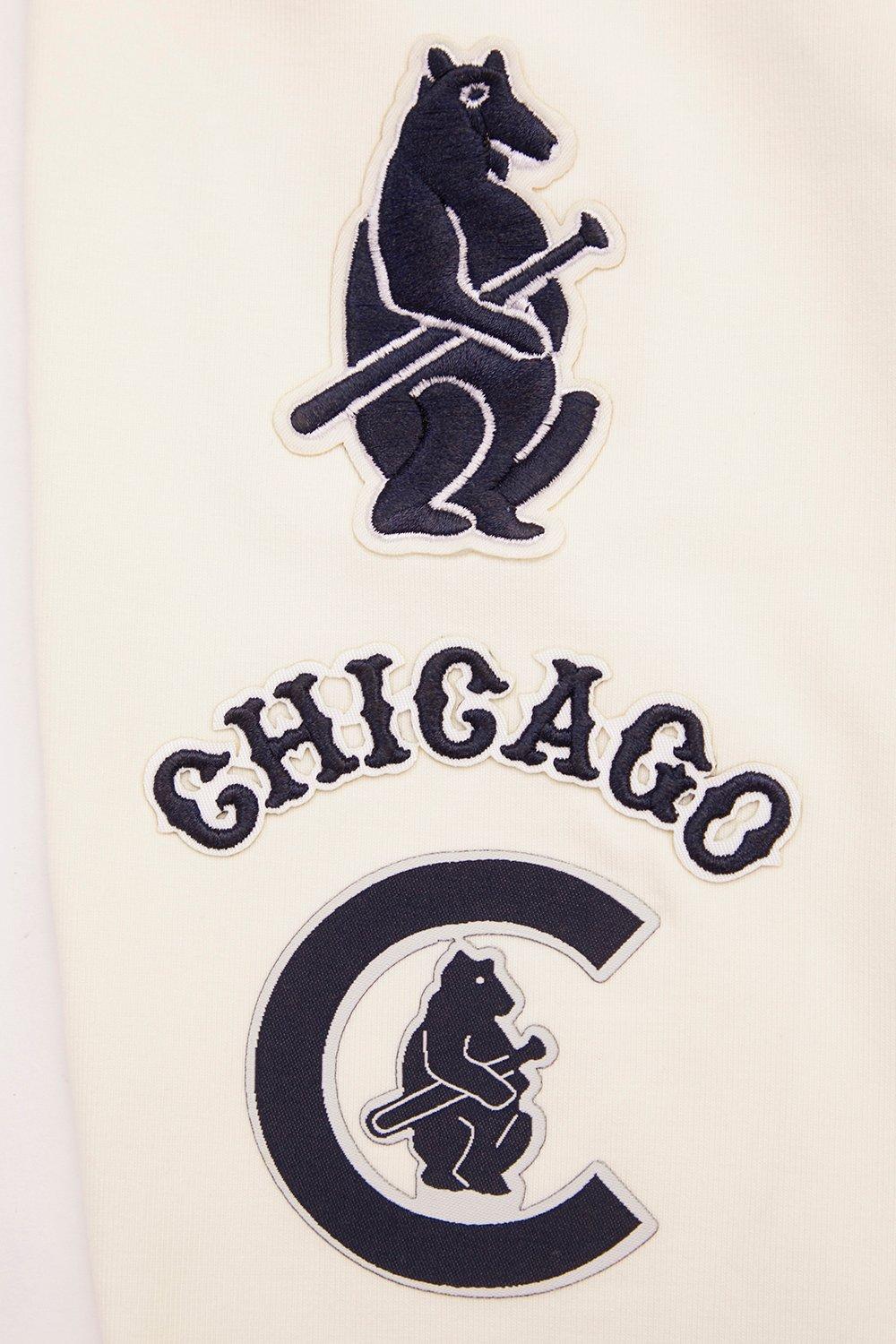 Pro Standard Women's MLB Chicago Cubs Retro Classic Jersey Leggings - Eggshell - EGGSHELL Thumbnail View 5
