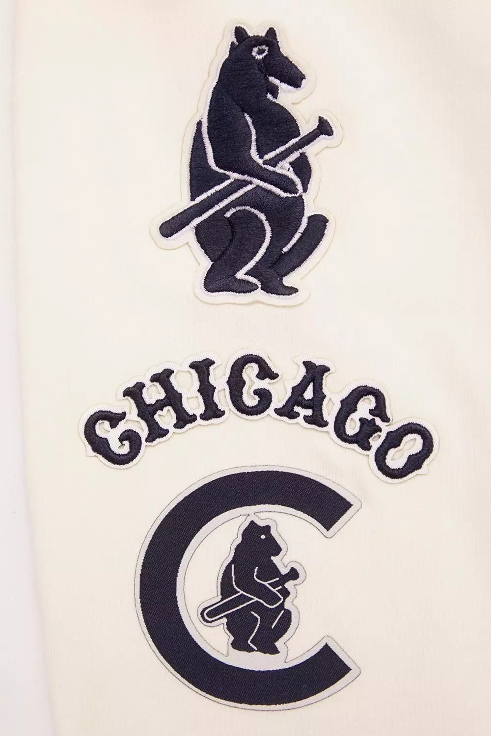 Pro Standard Women's MLB Chicago Cubs Retro Classic Jersey Leggings - Eggshell - EGGSHELL