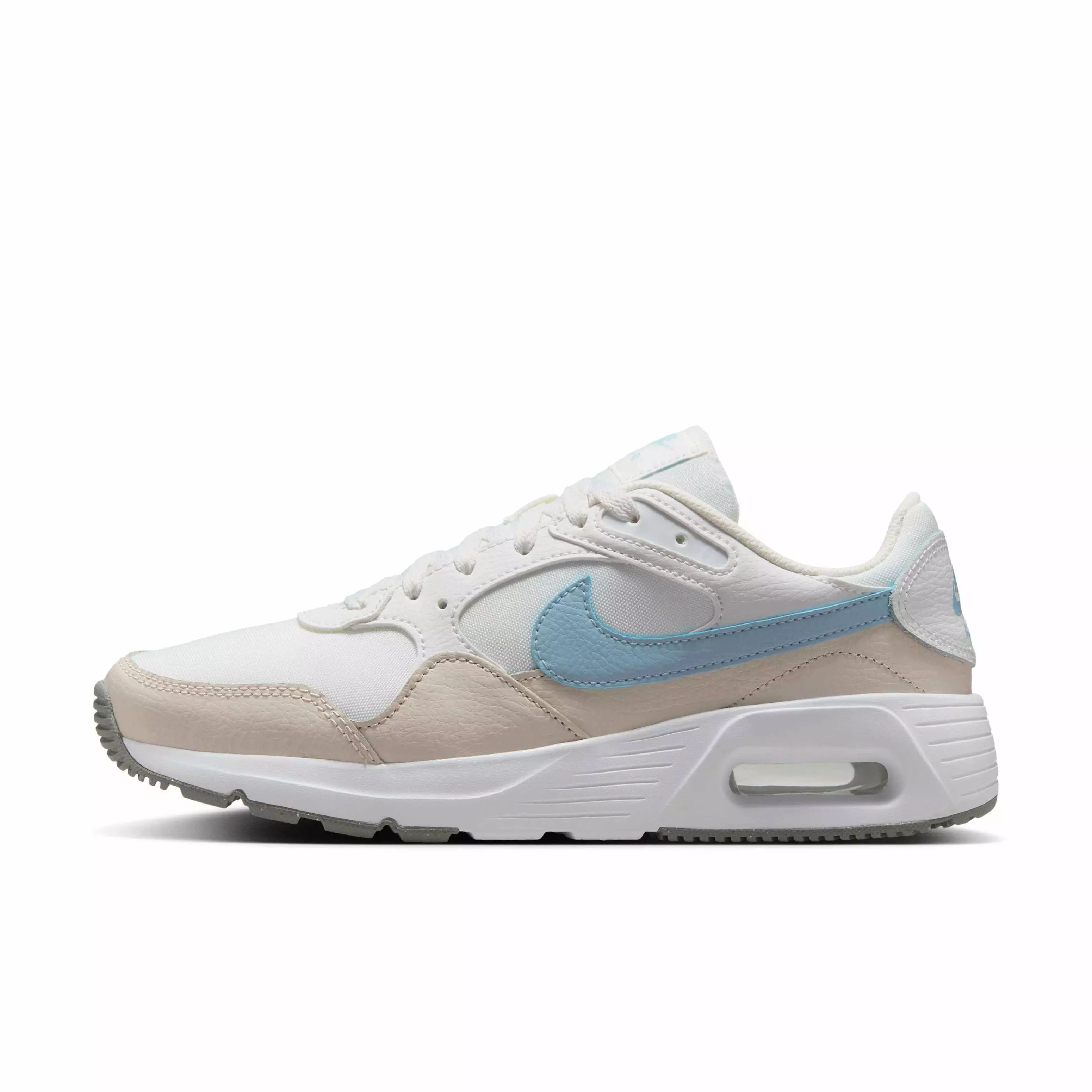 Nike Air Max SC "Summit White/Light Orewood Brown/White/Light Armory Blue" Women's Shoe - WHITE/LT BROWN/WHITE/LT BLUE