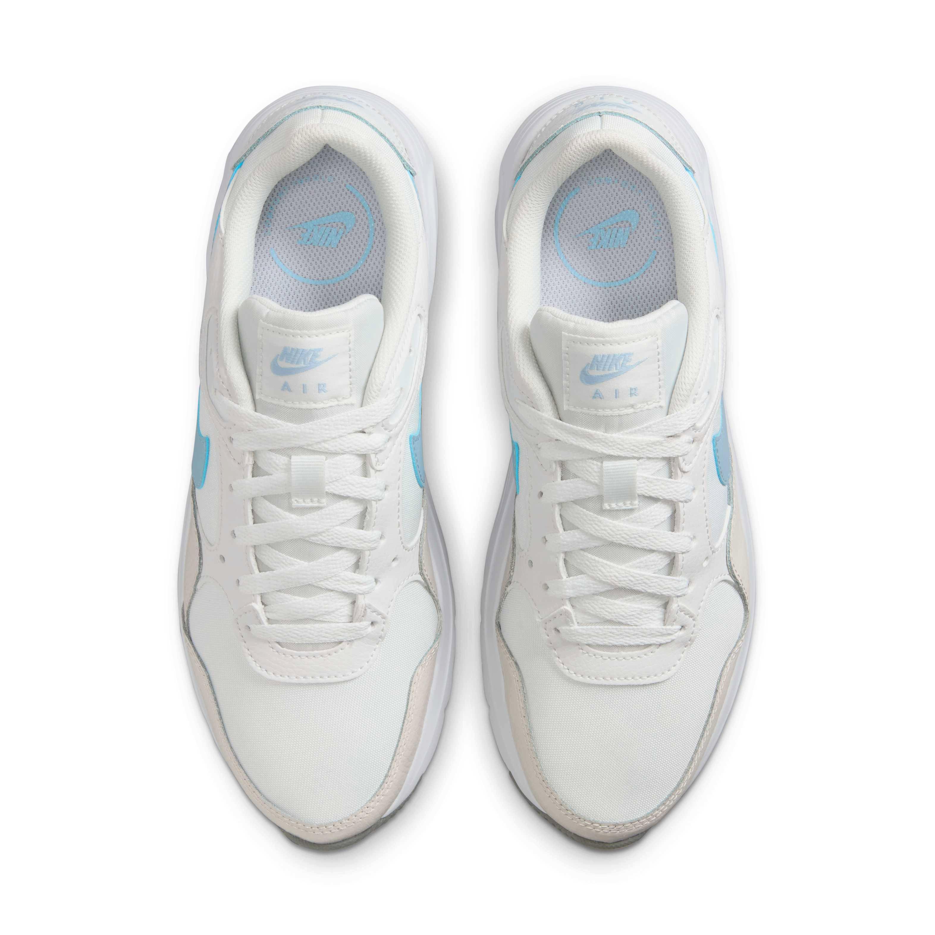 Nike Air Max SC "Summit White/Light Orewood Brown/White/Light Armory Blue" Women's Shoe - WHITE/LT BROWN/WHITE/LT BLUE Thumbnail View 4
