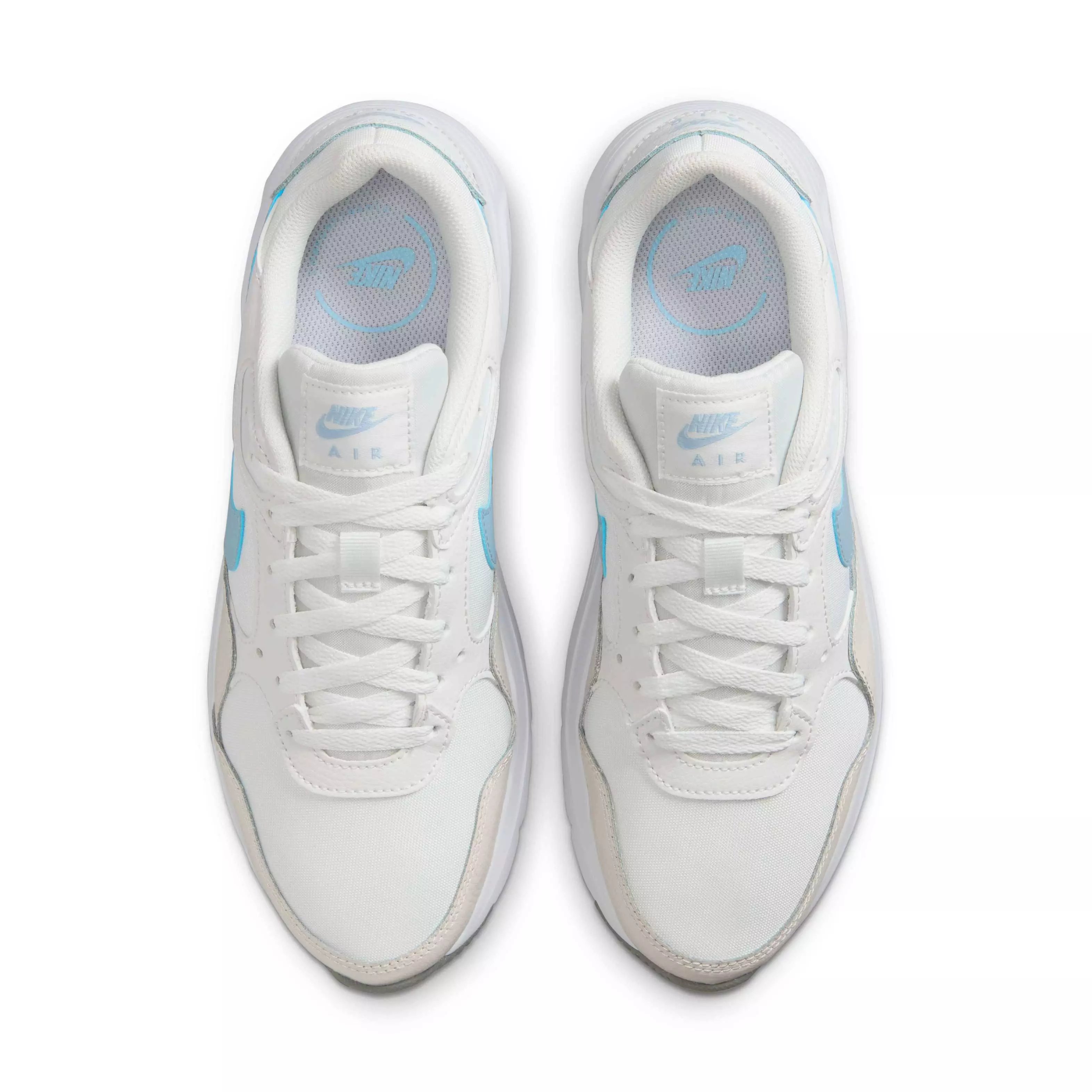 Nike Air Max SC "Summit White/Light Orewood Brown/White/Light Armory Blue" Women's Shoe - WHITE/LT BROWN/WHITE/LT BLUE