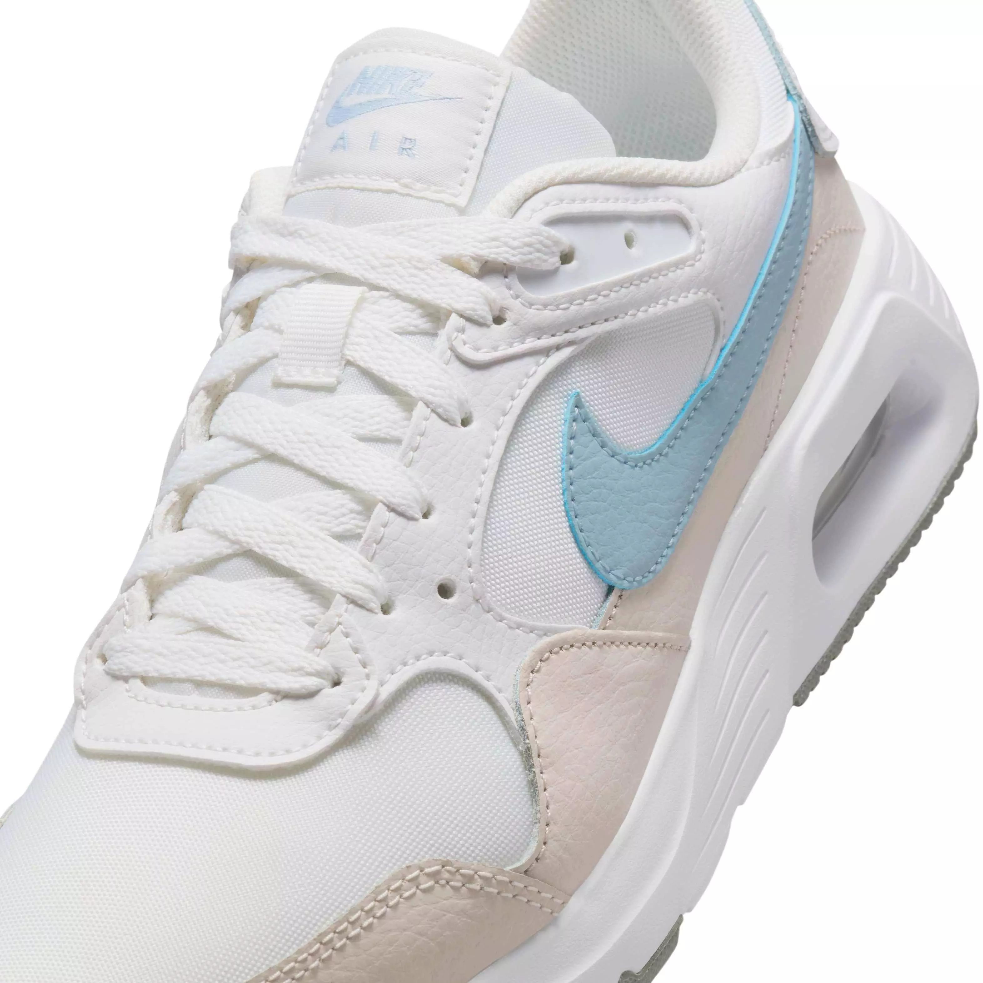 Nike Air Max SC "Summit White/Light Orewood Brown/White/Light Armory Blue" Women's Shoe - WHITE/LT BROWN/WHITE/LT BLUE