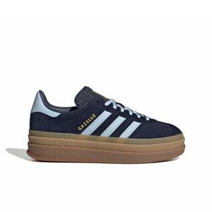 adidas Originals Gazelle Bold "Night Indigo/Crystal Sky/Gold Metallic" Women's Shoe