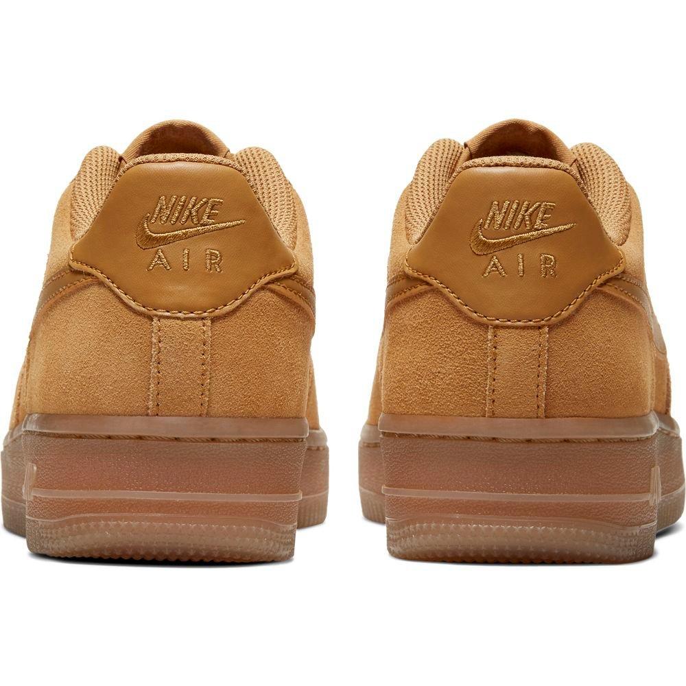 Nike Big Boys and Girls Air Force 1 High LV8 3 5.5 Big Kid Wheat