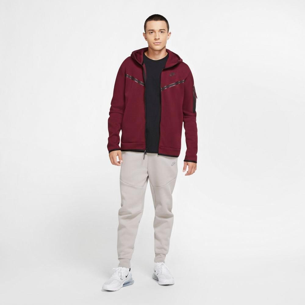 Nike Sportswear Tech Fleece Hoodie - DARK BEETROOT/BLACK/PHANTOM -  Civilized Nation - Official Site