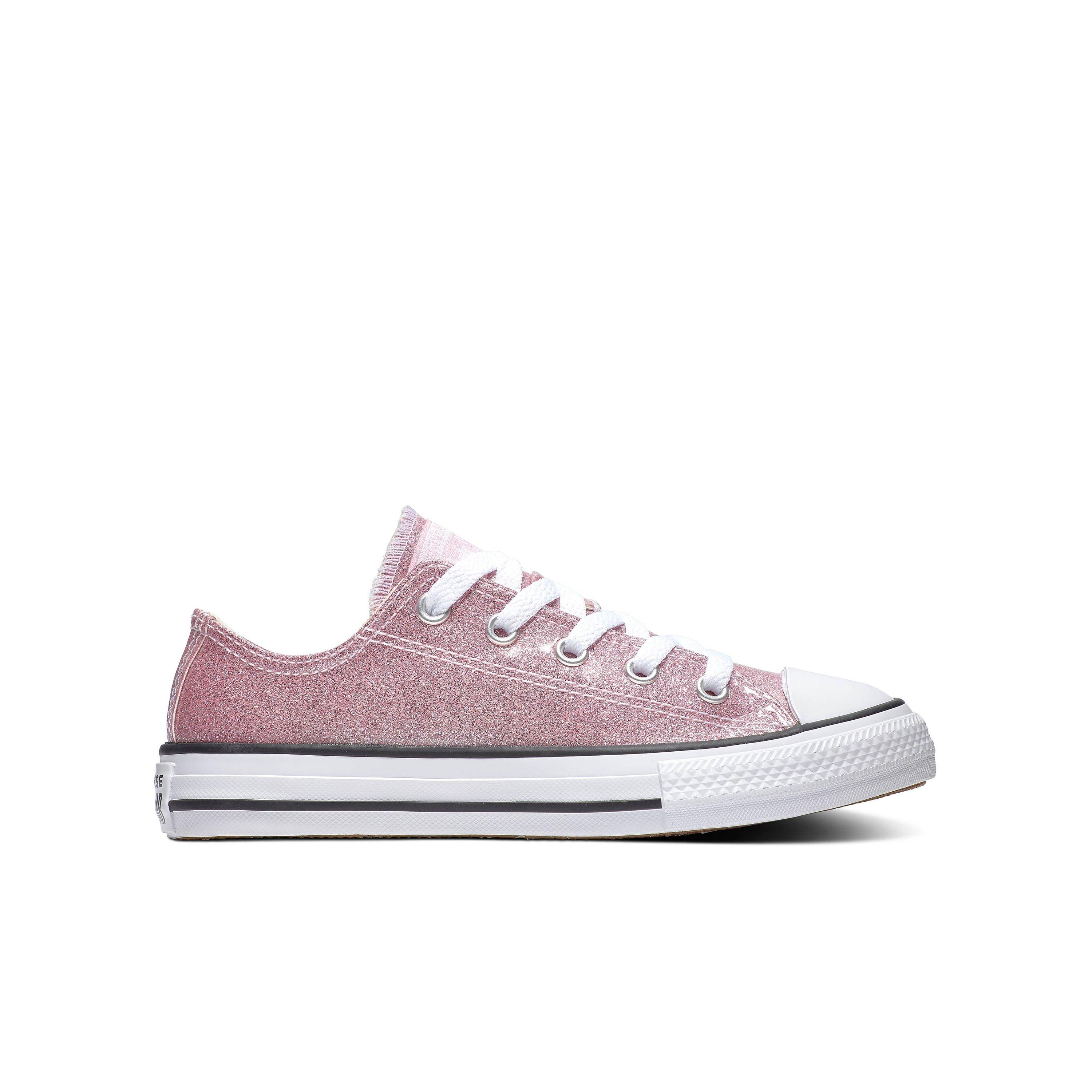 Pink sparkly converse clearance womens