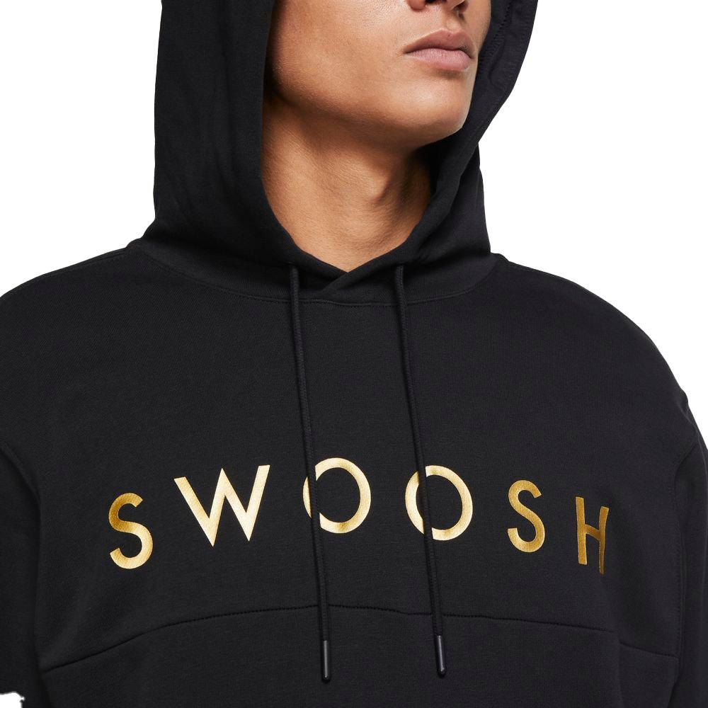 Nike hoodie black gold new arrivals